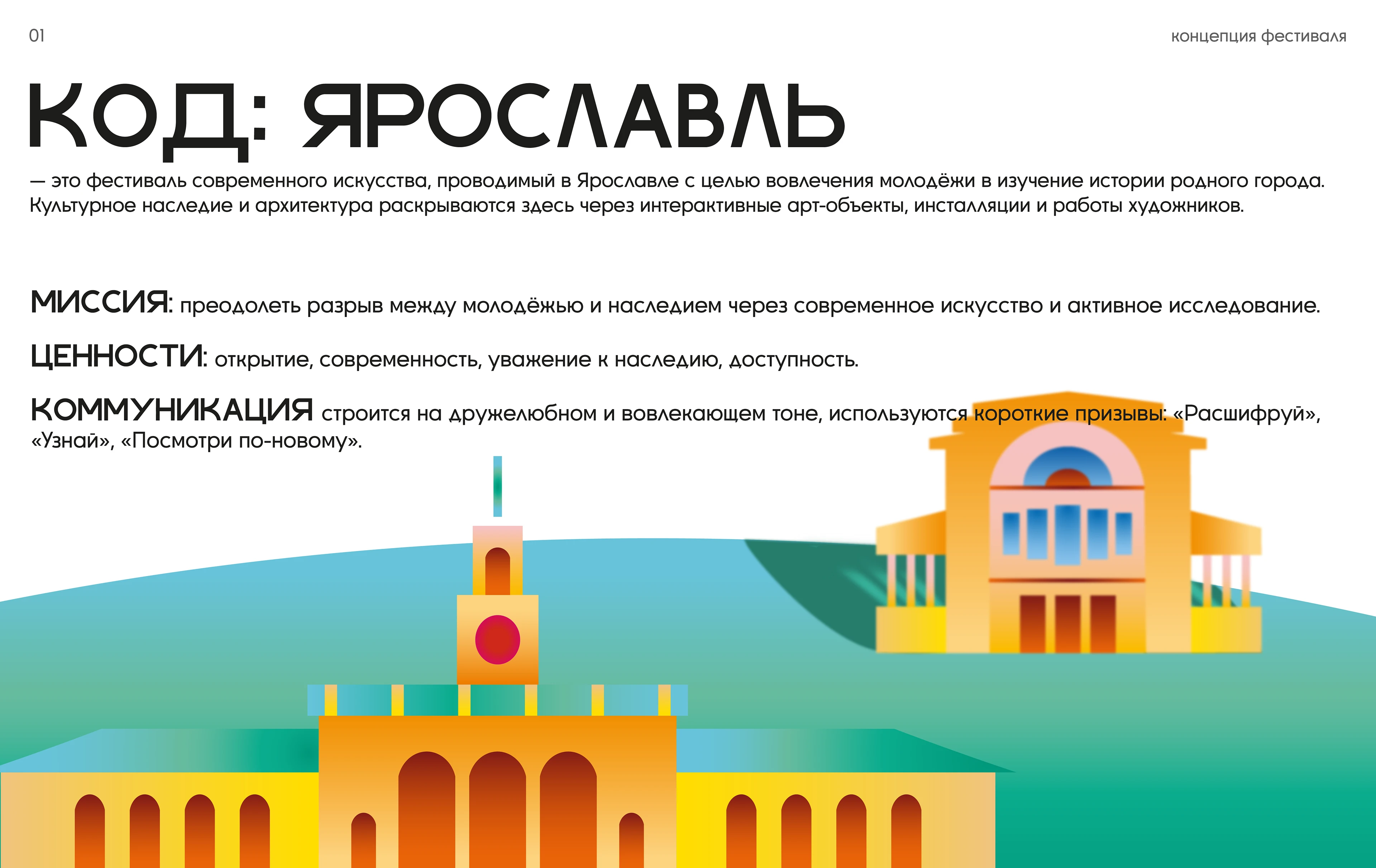 Айдентика фестиваля современного искусства — Изображение №2 — Брендинг на Dprofile