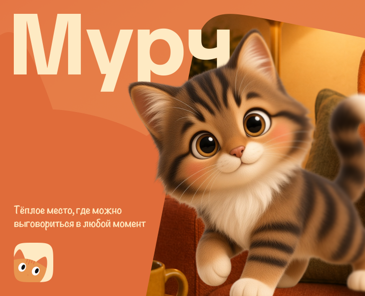Мурч — бренд, маскот и упаковка места, где можно выговорить… — Брендинг, Иллюстрация на Dprofile
