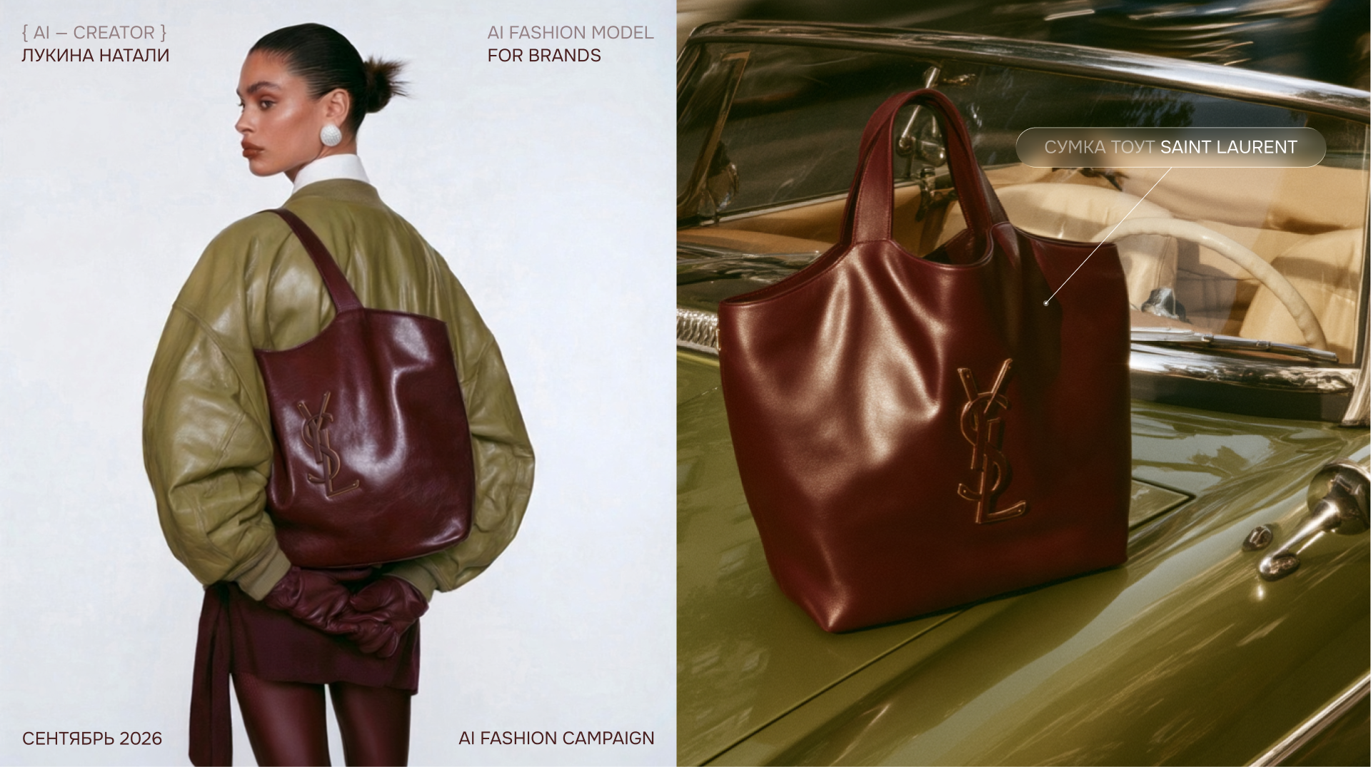 AI Product Photography | YSL Virtual Campaign — Изображение №2 — Нейро на Dprofile