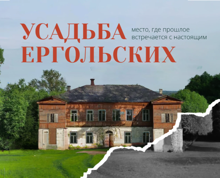 Сайт для усадьбы Ергольских на Dprofile