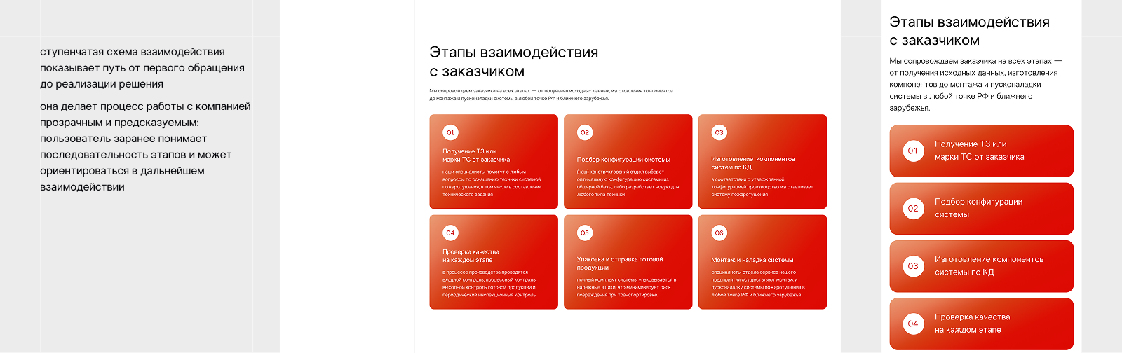 UX/UI дизайн промышленного сайта — Изображение №13 — Интерфейсы на Dprofile