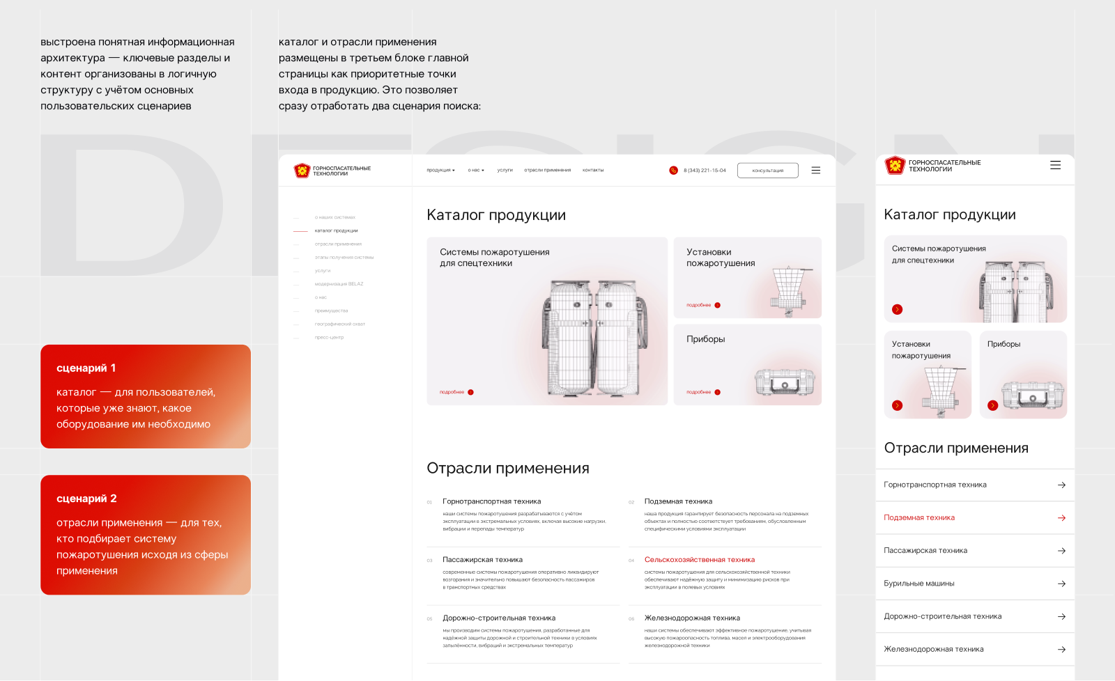 UX/UI дизайн промышленного сайта — Изображение №12 — Интерфейсы на Dprofile