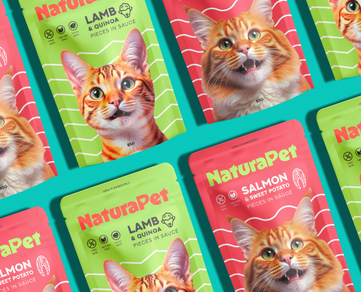 NaturaPet - Концепт упаковки владного корма для домашних питомцев — Брендинг на Dprofile