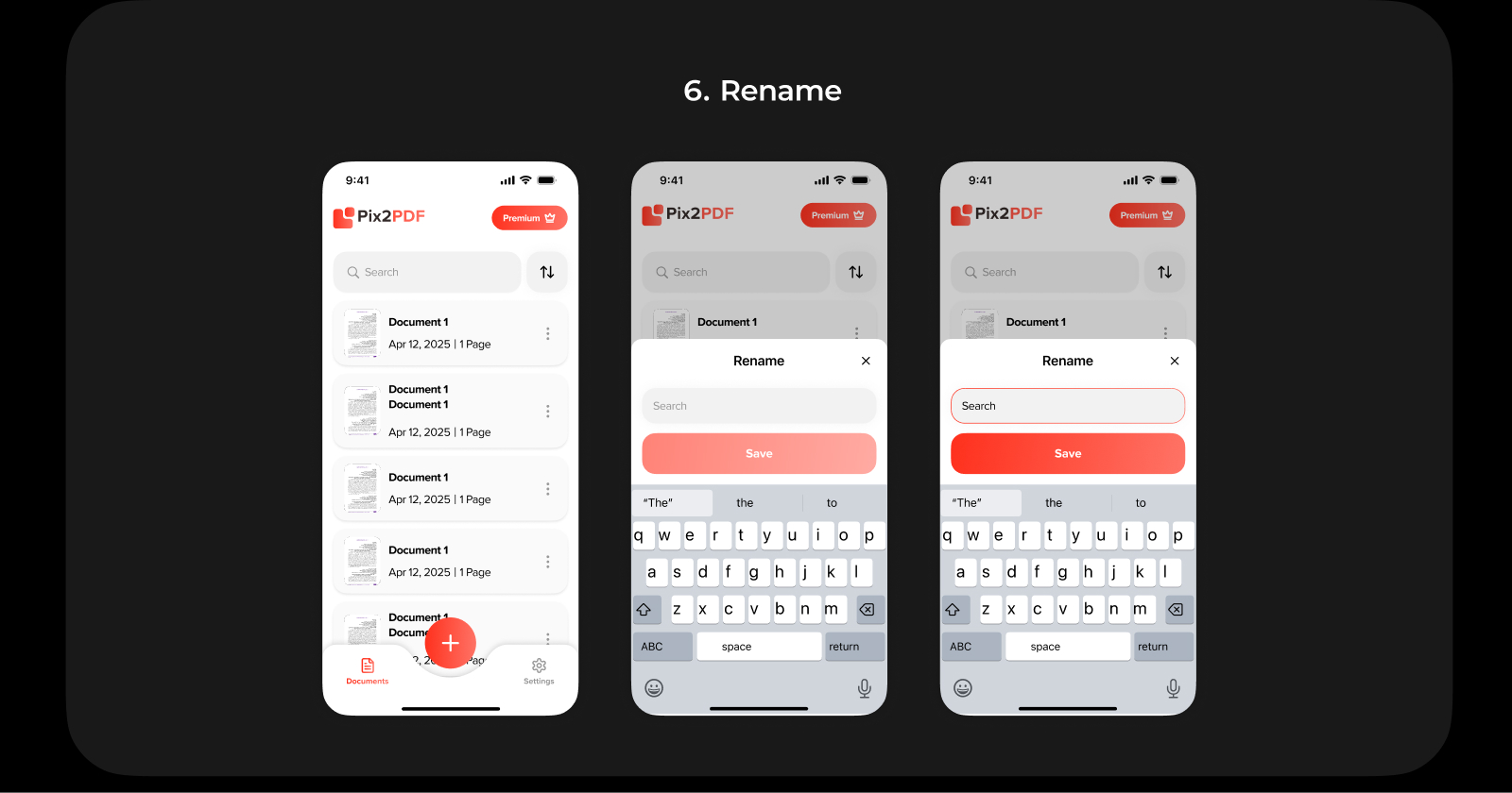 Pix2PDF - Scan, Edit & Sign Documents | Mobile app — Изображение №7 — Интерфейсы на Dprofile