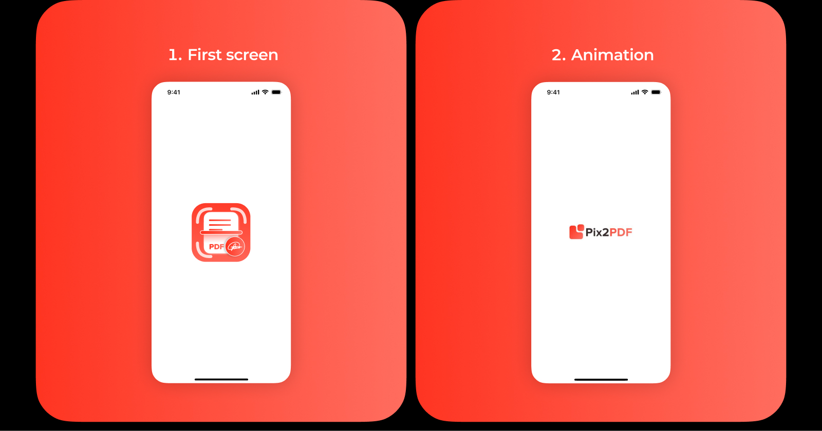 Pix2PDF - Scan, Edit & Sign Documents | Mobile app — Изображение №3 — Интерфейсы на Dprofile