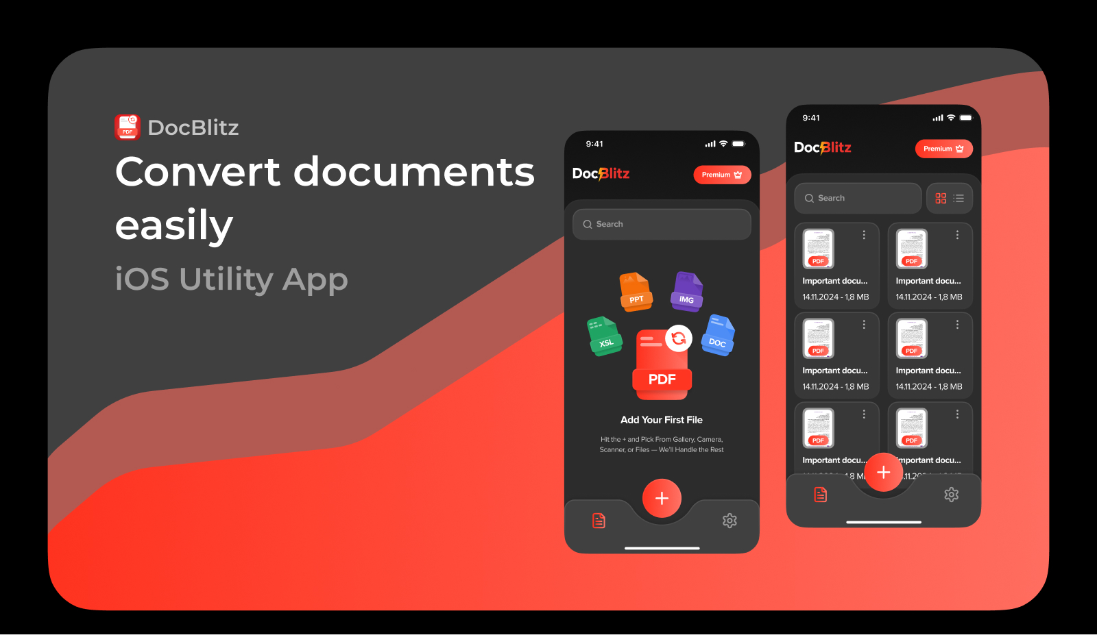 DocConvert | Mobile app — Изображение №1 — Интерфейсы на Dprofile