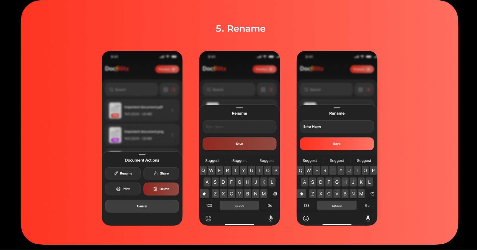DocConvert | Mobile app — Изображение №6 — Интерфейсы на Dprofile