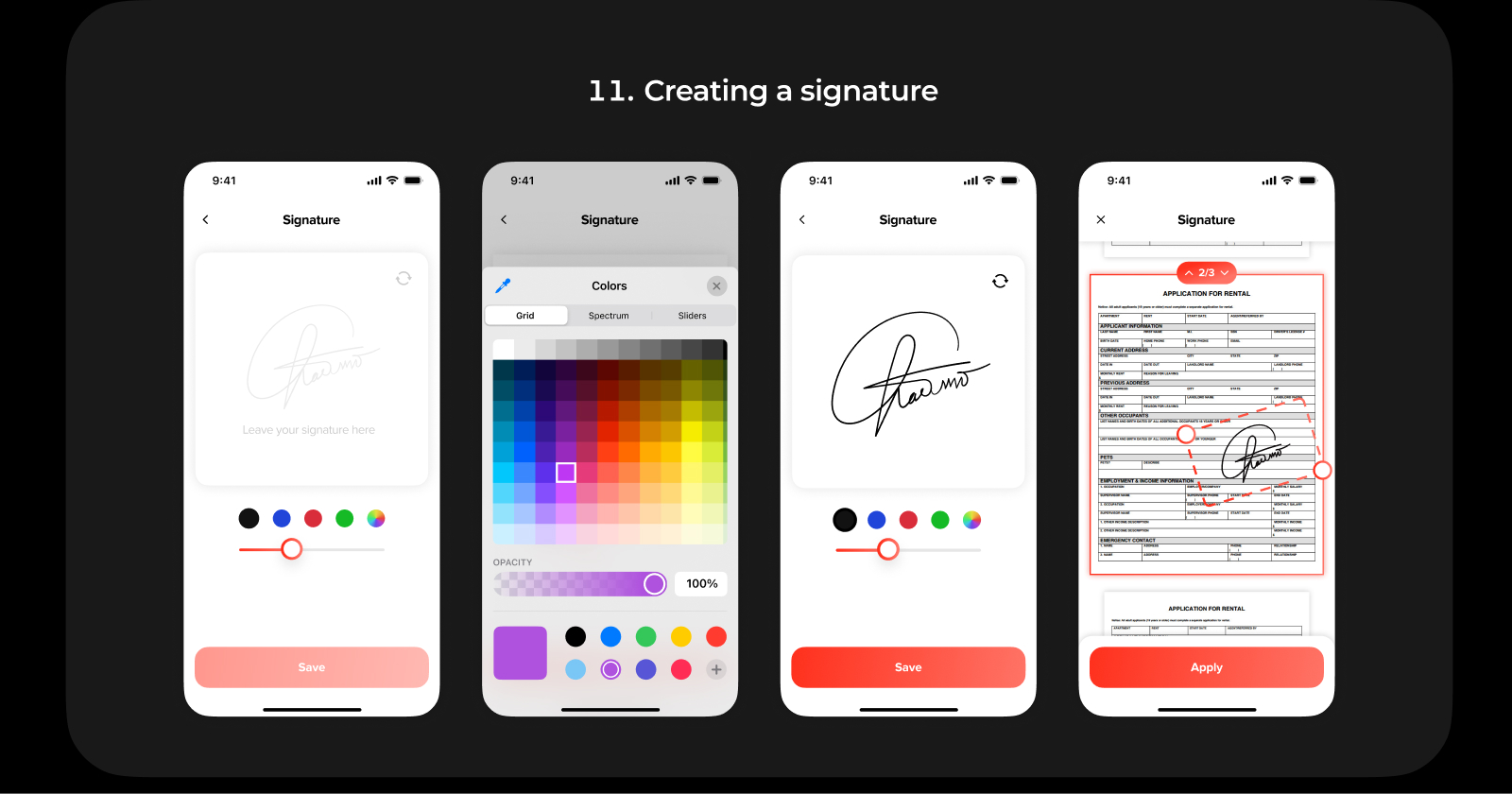 Pix2PDF - Scan, Edit & Sign Documents | Mobile app — Изображение №11 — Интерфейсы на Dprofile