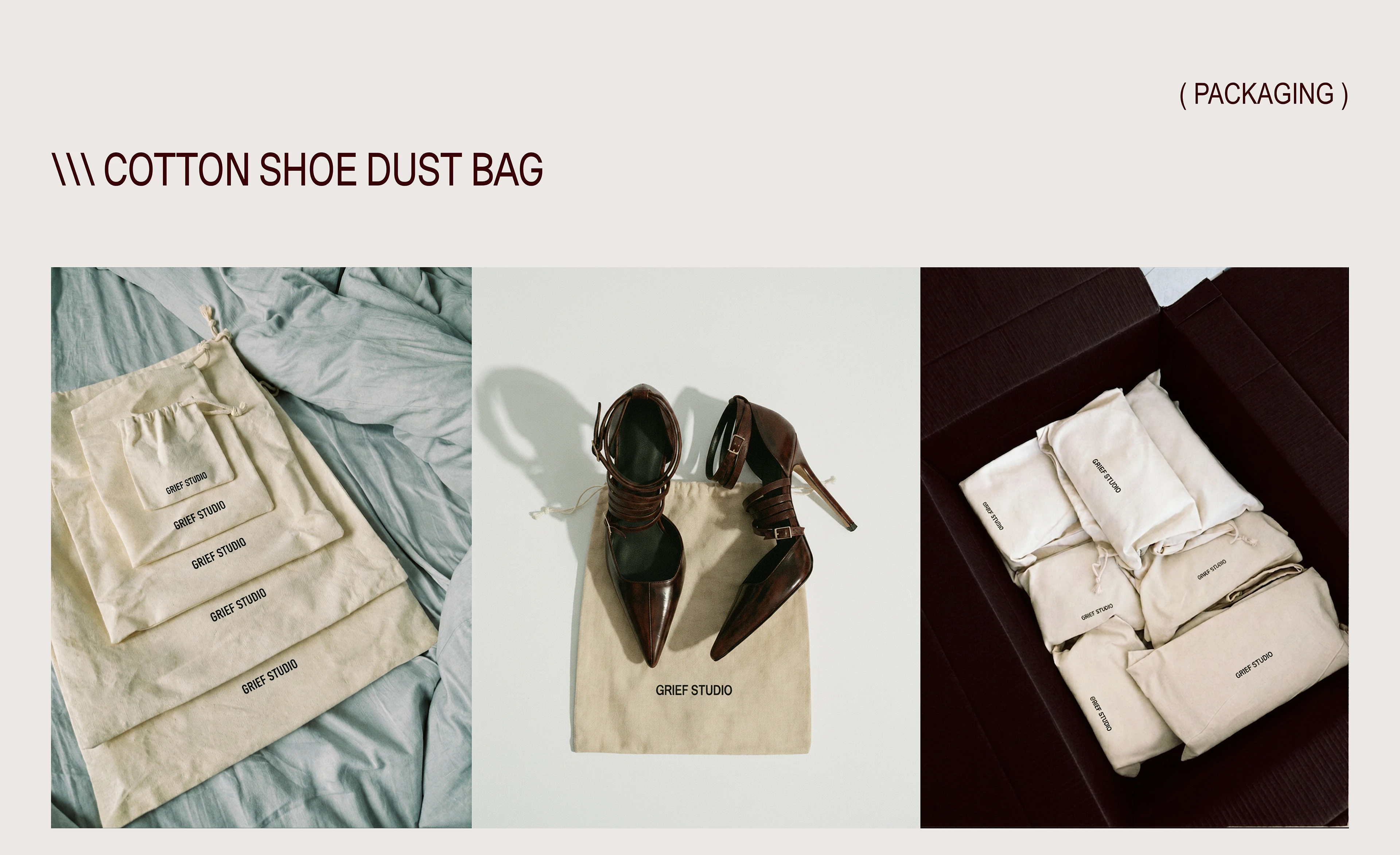 GRIEF STUDIO — Fashion Brand Identity — Изображение №6 — Брендинг на Dprofile