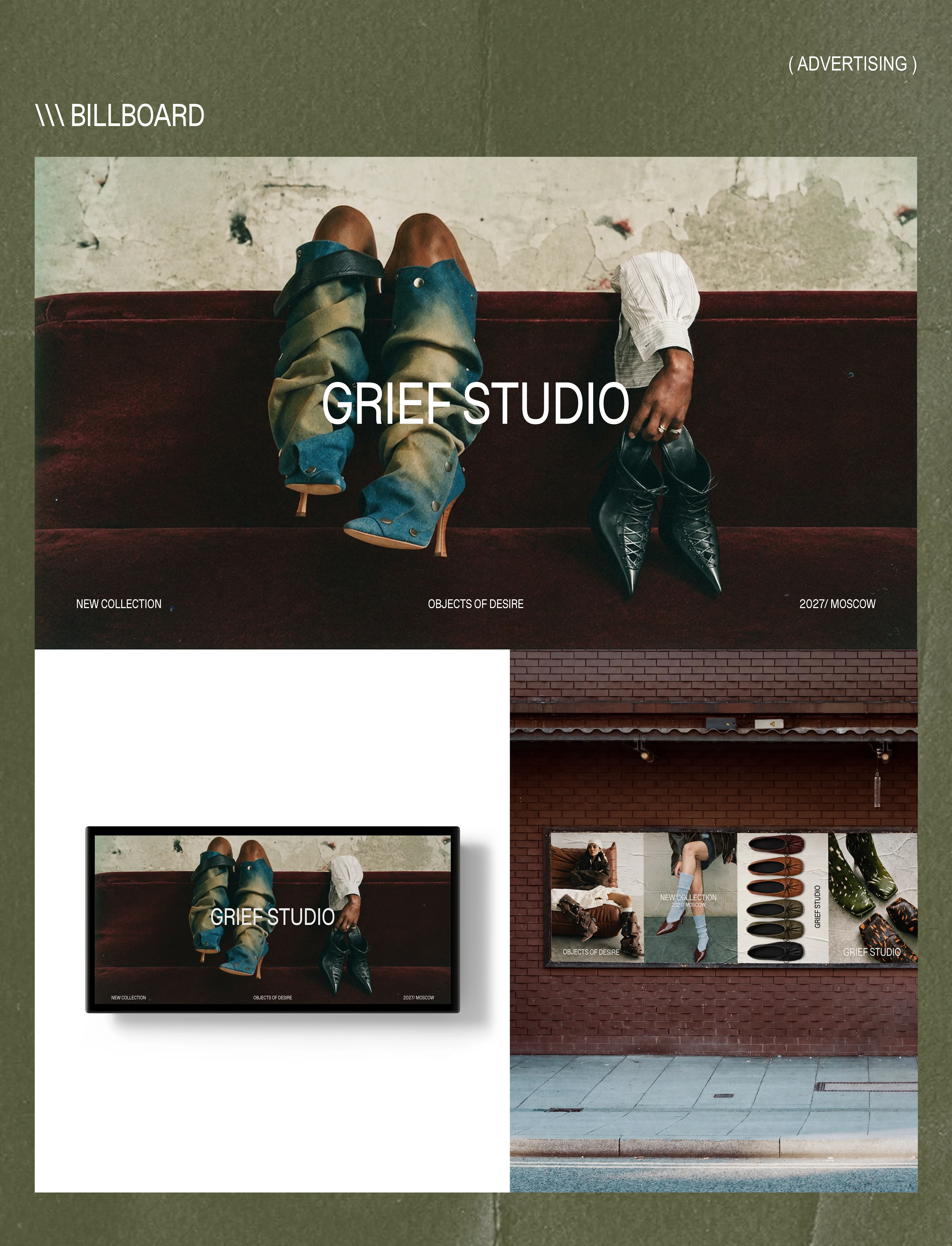 GRIEF STUDIO — Fashion Brand Identity — Изображение №13 — Брендинг на Dprofile