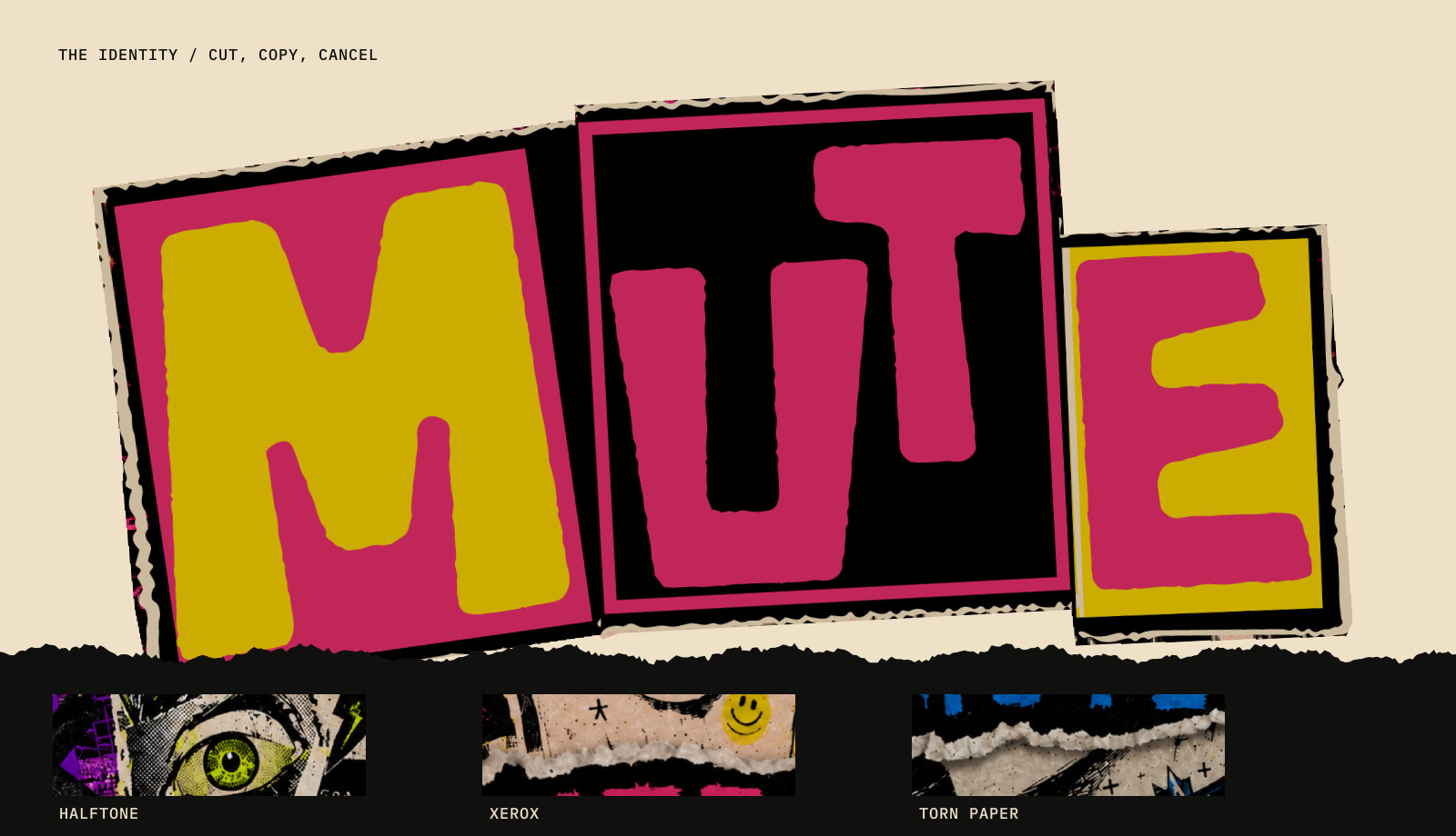 MUTE — Изображение №4 — Брендинг, Графика на Dprofile