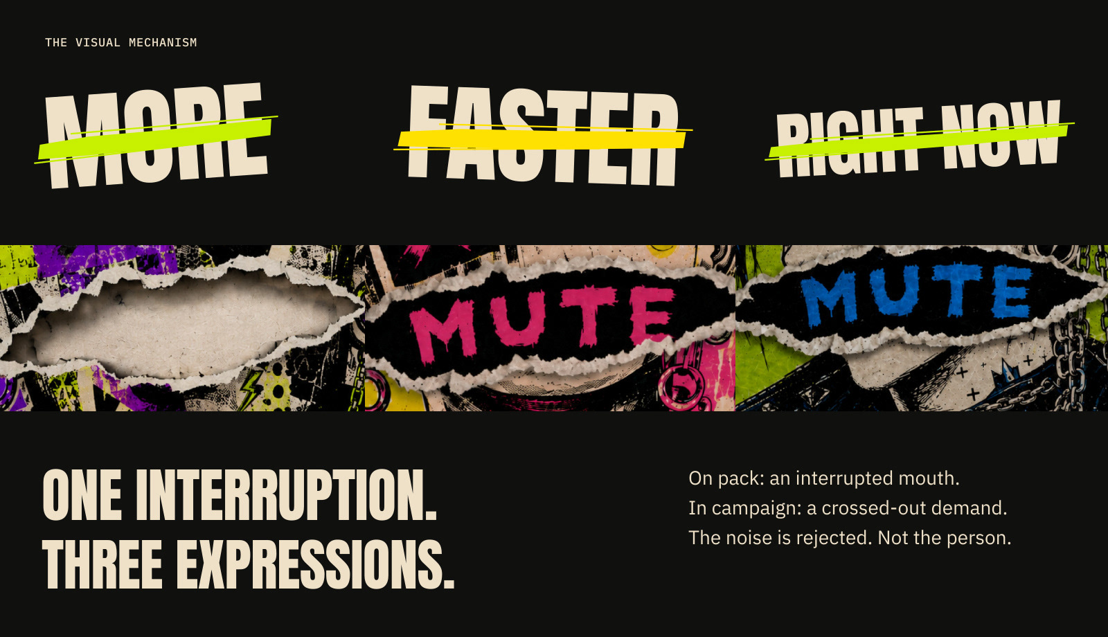 MUTE — Изображение №3 — Брендинг, Графика на Dprofile