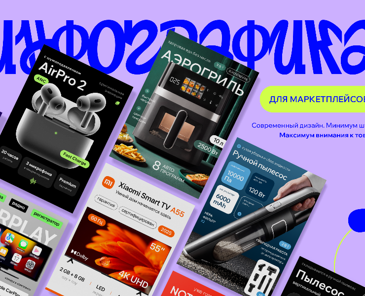 Инфографика для маркетплейсов — Маркетинг на Dprofile