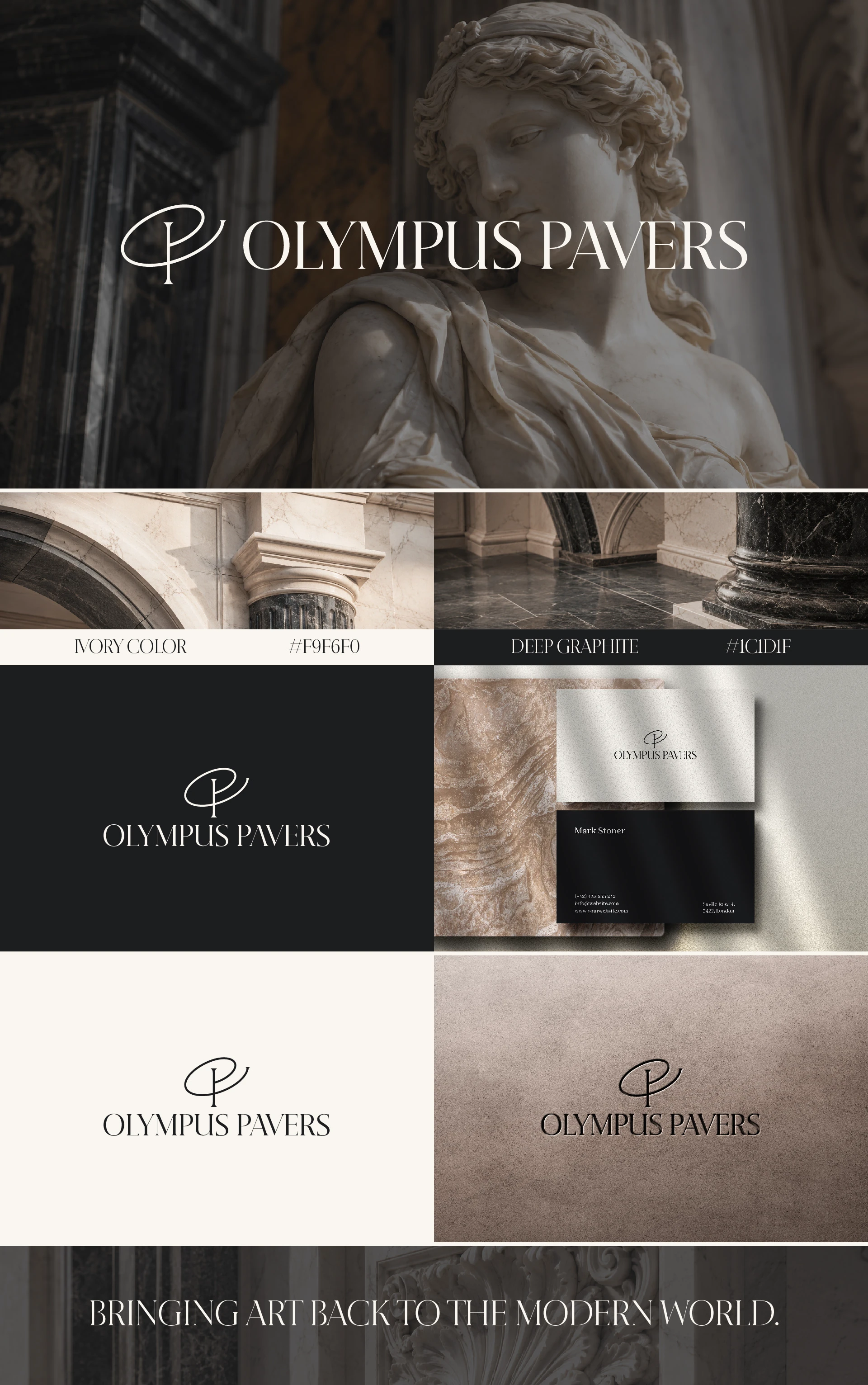 Olympus Pavers — Изображение №1 — Брендинг на Dprofile