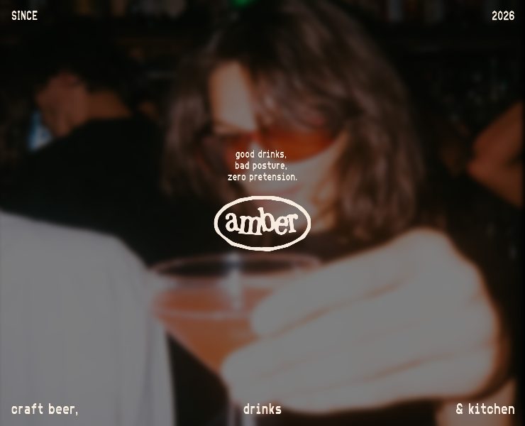 AMBER — CRAFT BEER & VINYL BAR — Брендинг на Dprofile