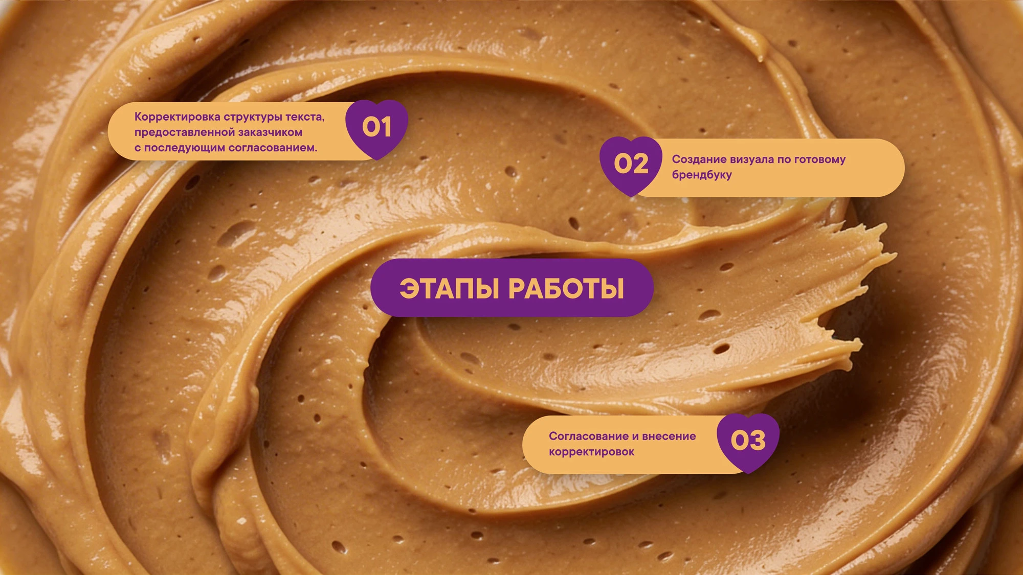 Peanut butter presentation|Презентация арахисовой пасты — Изображение №3 — Графика, Маркетинг на Dprofile