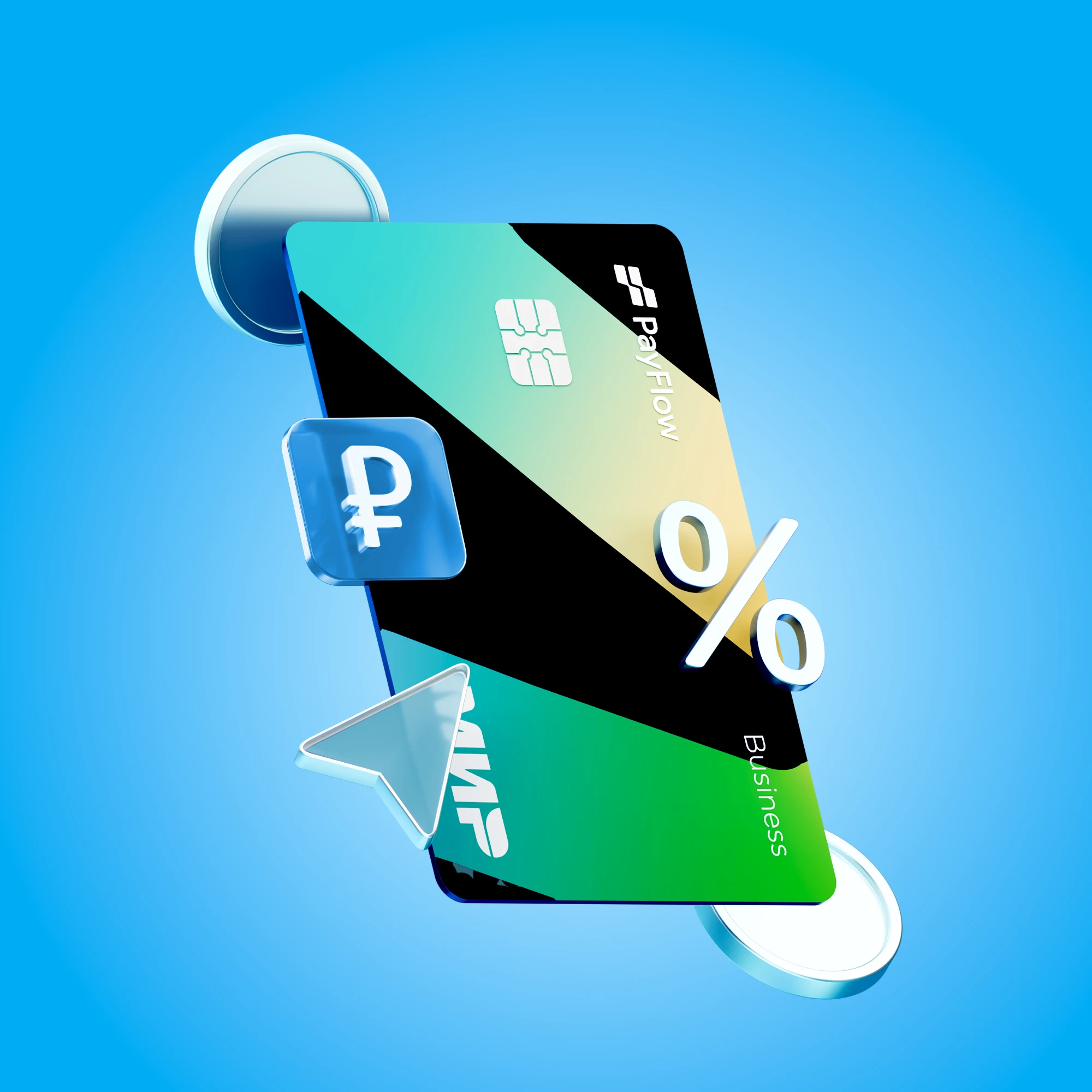3D visuals and key visuals  for fintech — Изображение №6 — Графика, 3D на Dprofile