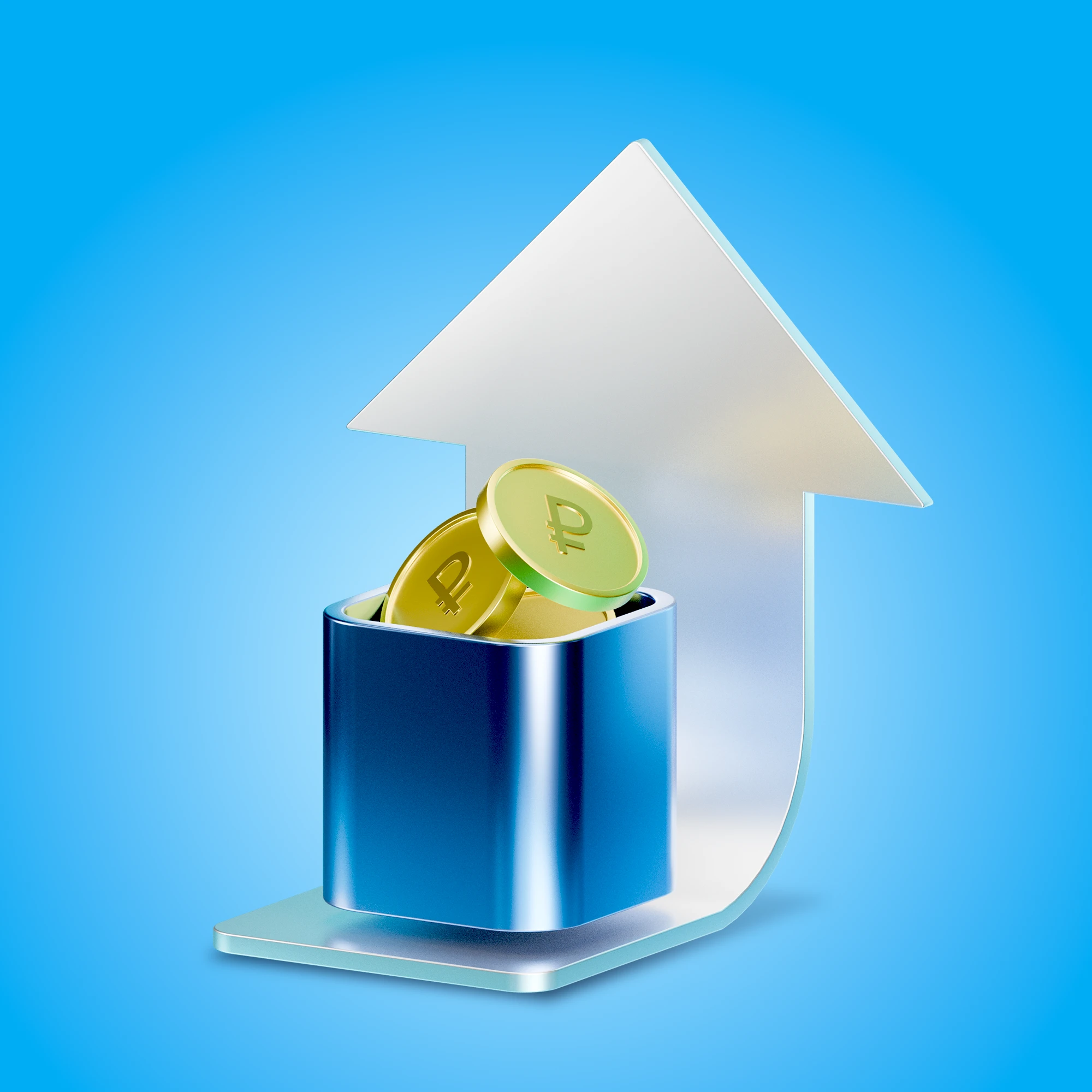 3D visuals and key visuals  for fintech — Изображение №9 — Графика, 3D на Dprofile
