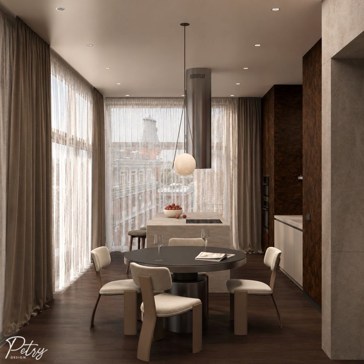«Тихая галерея» — квартира в ЖК Kazakov Grand Loft — Изображение №2 — Архитектура на Dprofile