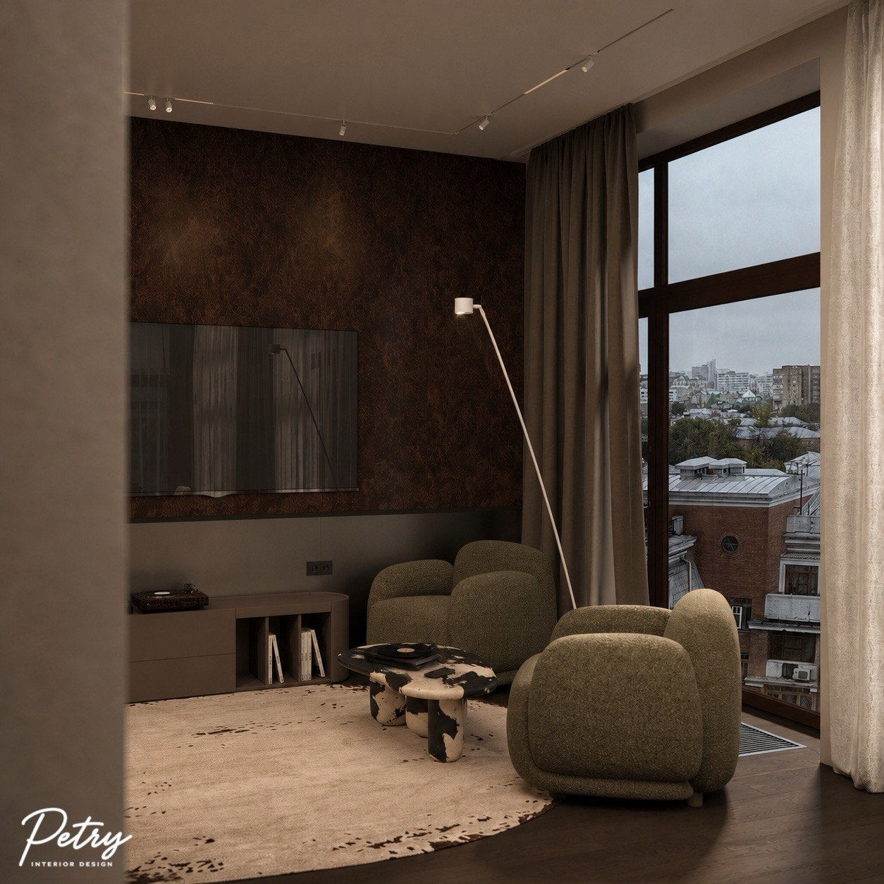 «Тихая галерея» — квартира в ЖК Kazakov Grand Loft — Изображение №4 — Архитектура на Dprofile