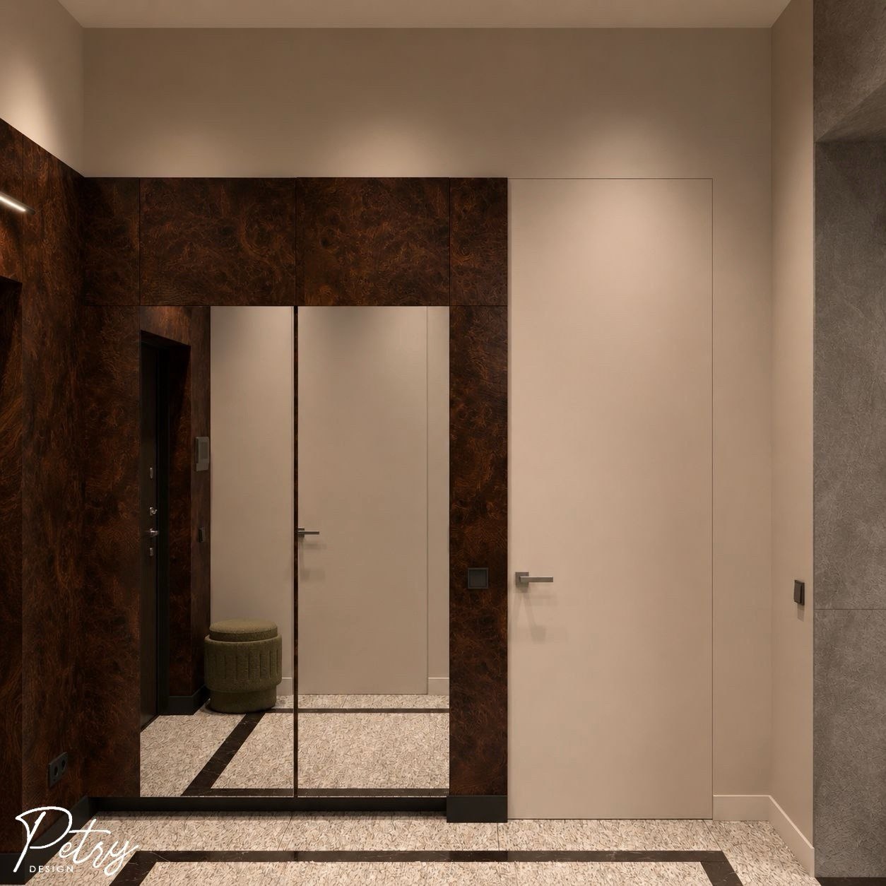 «Тихая галерея» — квартира в ЖК Kazakov Grand Loft — Изображение №7 — Архитектура на Dprofile