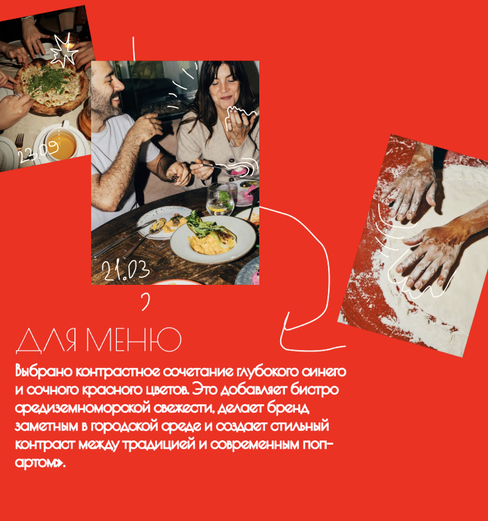 меню для итальянского бистро графика — Изображение №3 — Брендинг, Графика на Dprofile