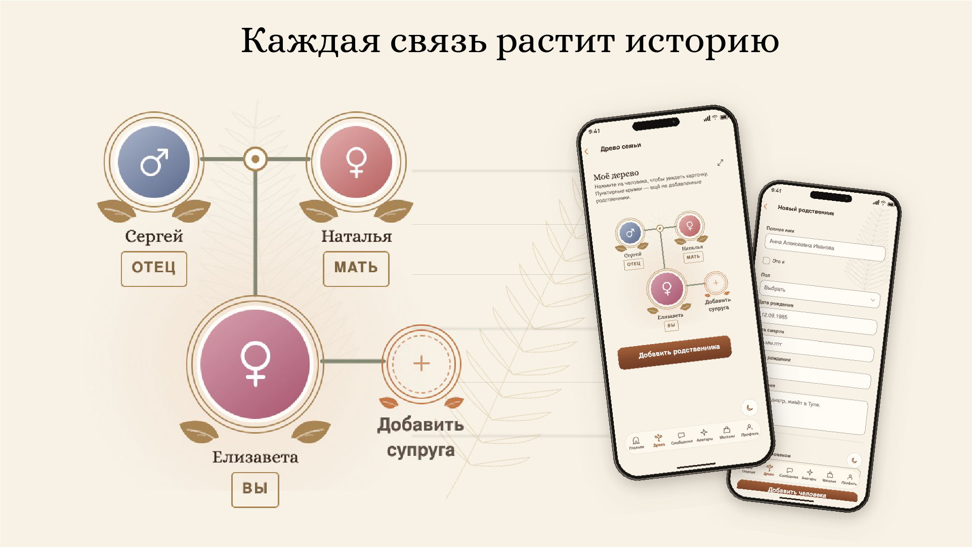 Frontend сайта и его мобильной версии для генеалогической компании. — Изображение №5 — Интерфейсы, Брендинг на Dprofile