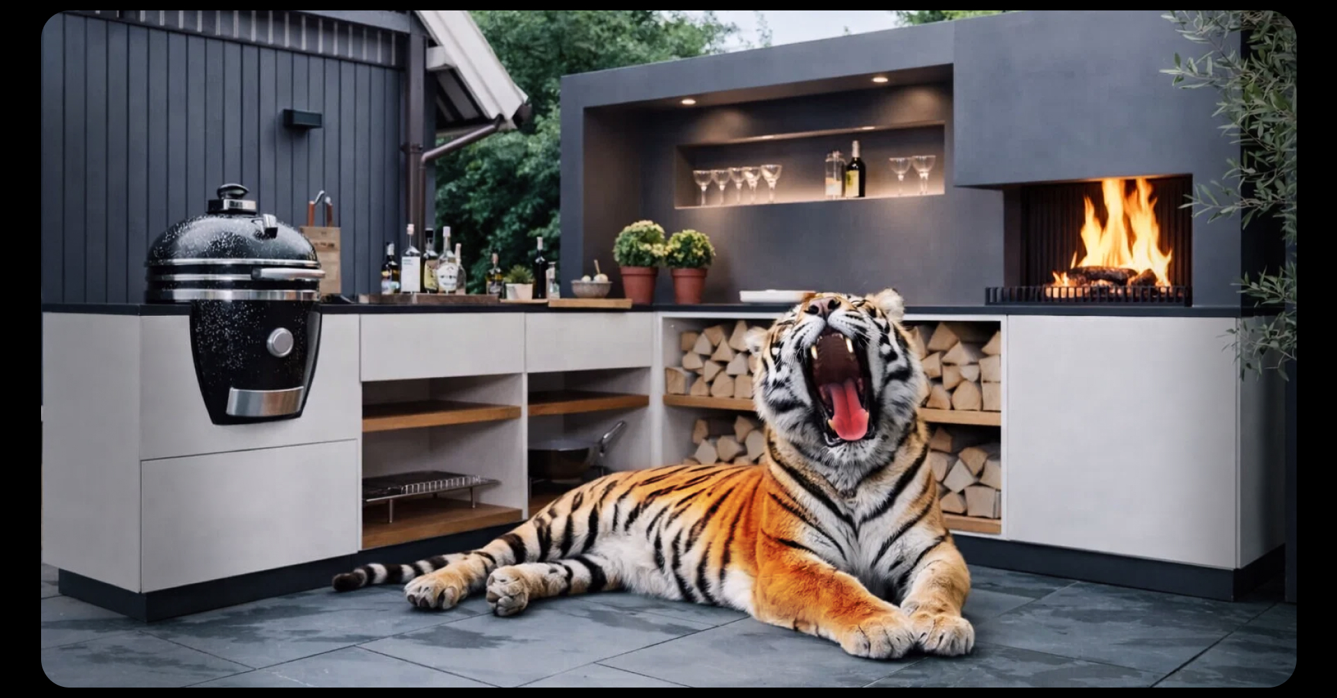 LAVA KING / кухни‑барбекю — Изображение №2 — Брендинг, Графика на Dprofile