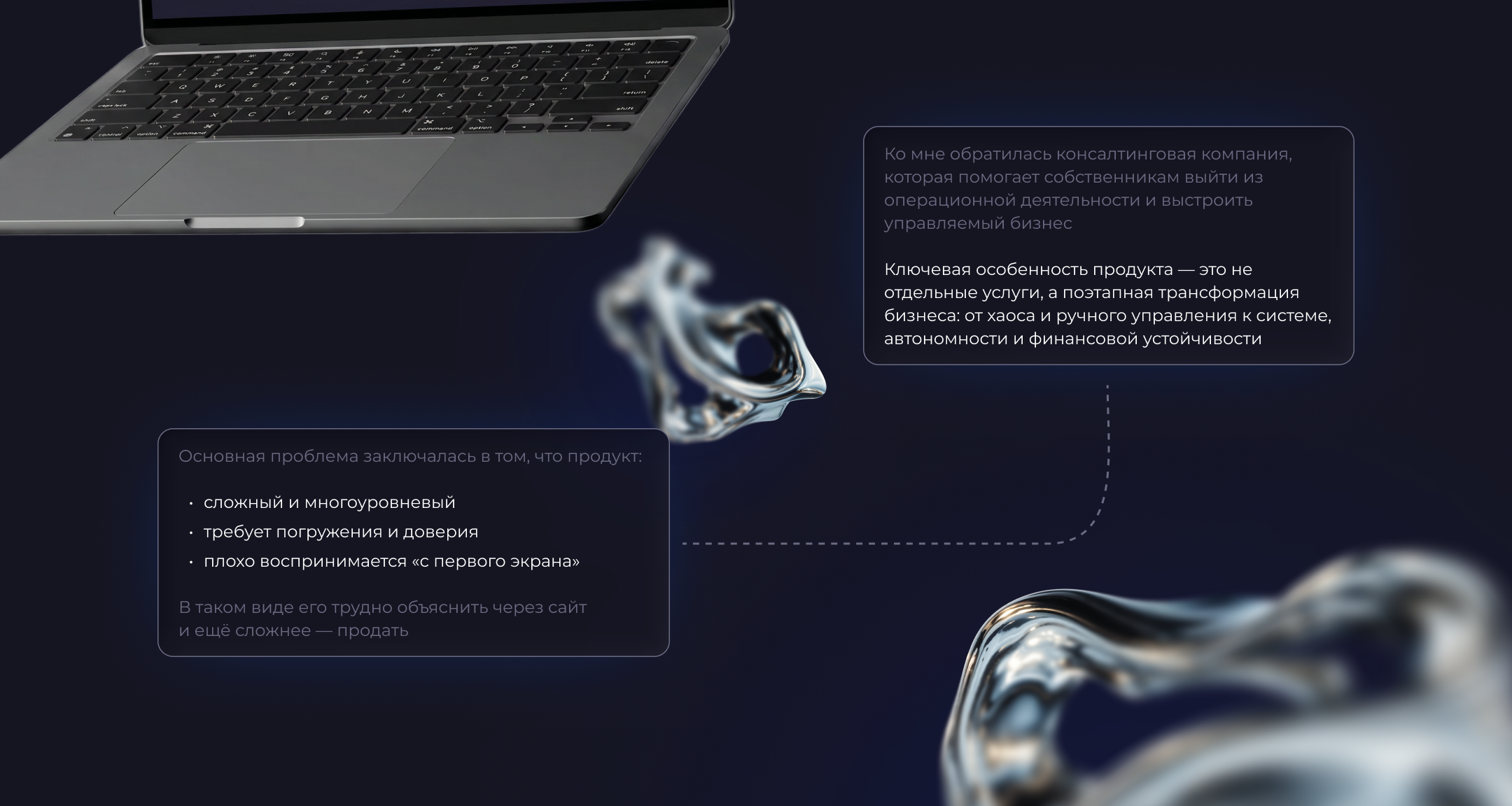 Сайт для консалтинга: упаковка системы трансформации бизнеса — Изображение №2 — Интерфейсы на Dprofile