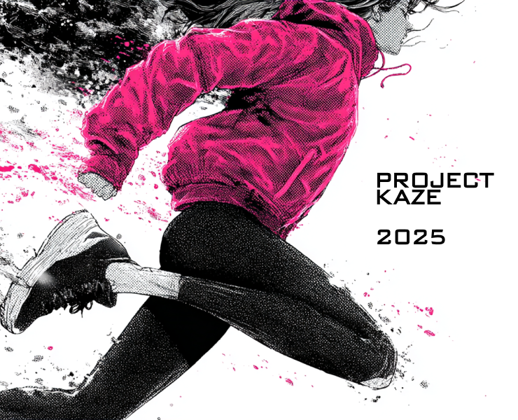 PROJECT_KAZE // КОНЦЕПТ БЕГОВОГО КЛУБА — Интерфейсы, Брендинг на Dprofile