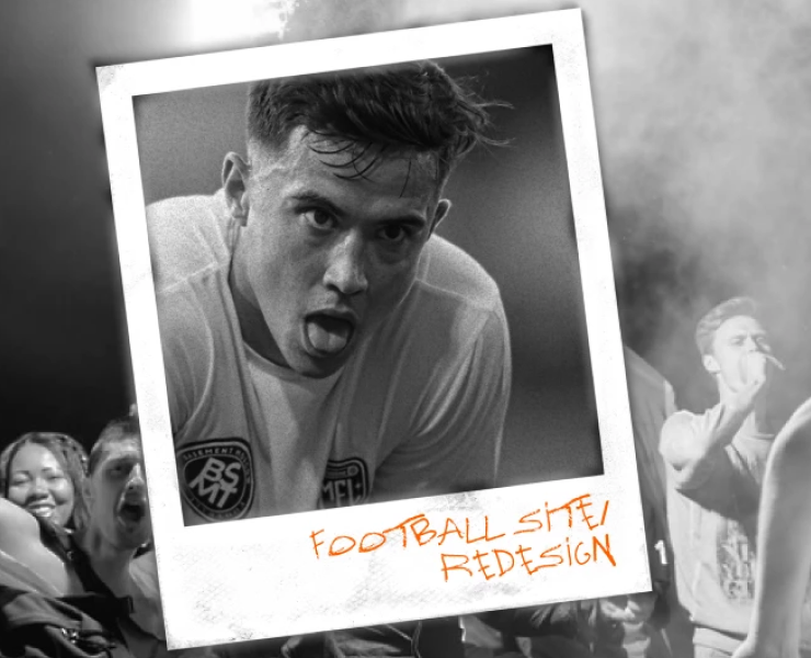 Redesign / Landing / Football / Sports / concept — Интерфейсы на Dprofile