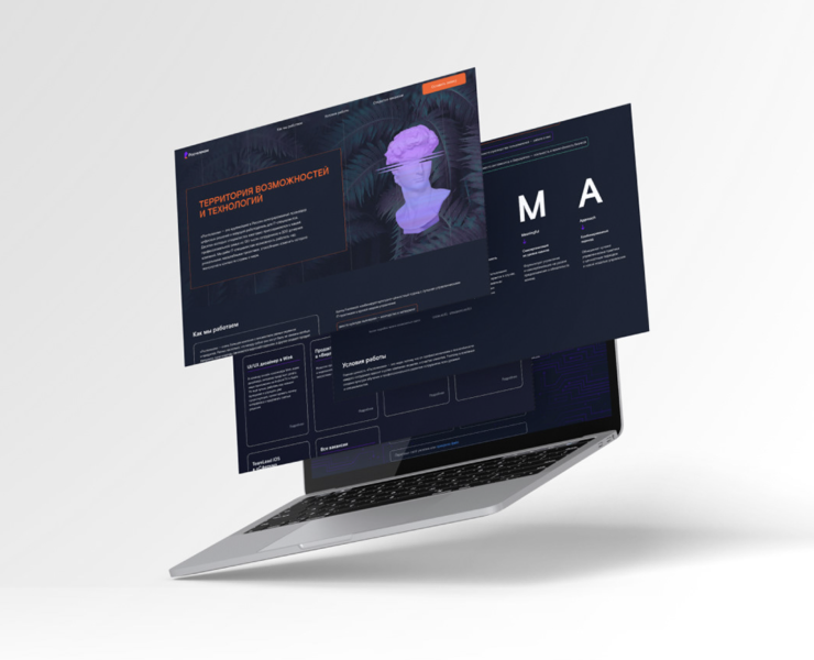 Landing / IT / Rostelecom / Concept — Интерфейсы на Dprofile