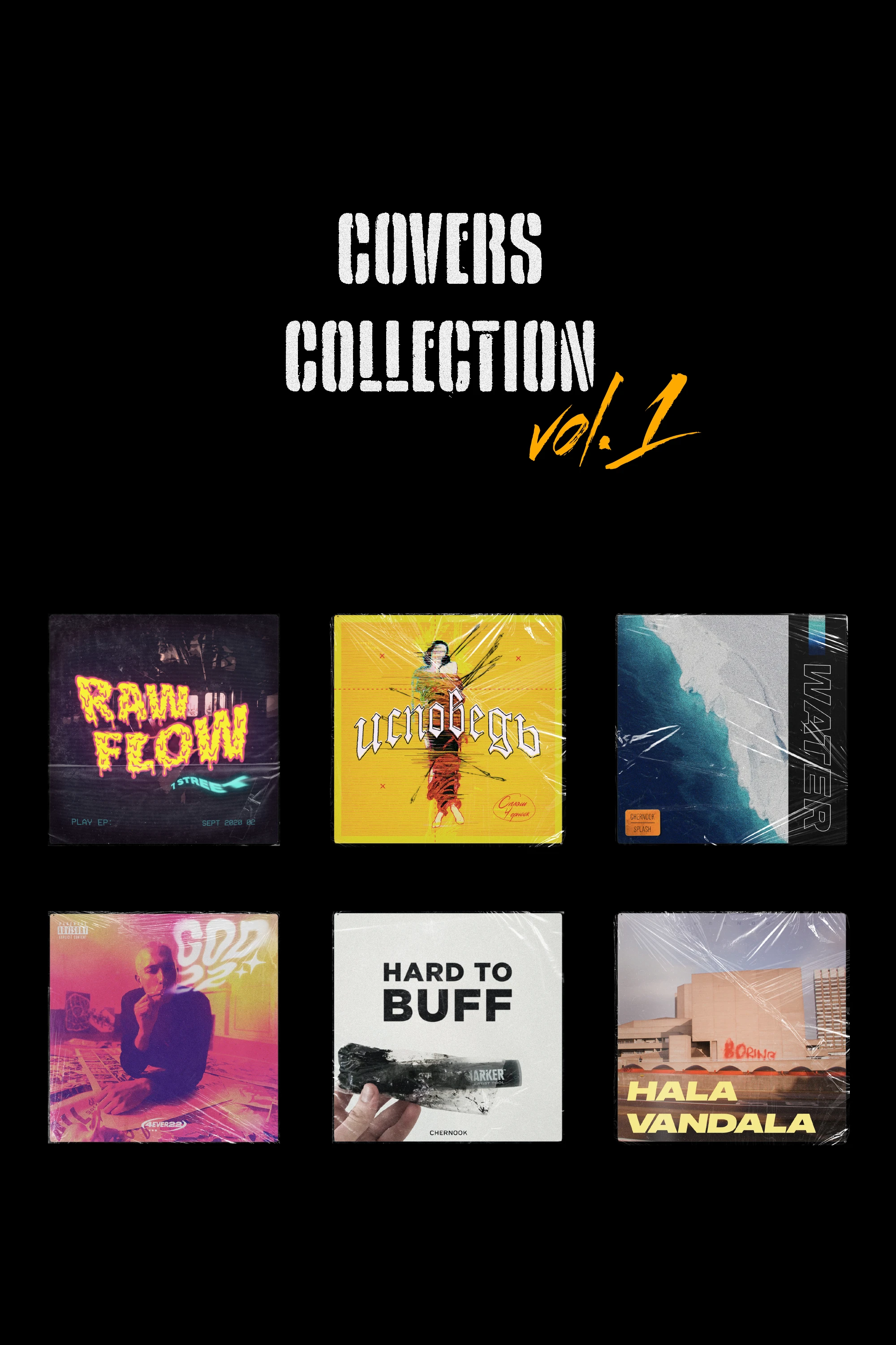 Music covers collection (2020) — Изображение №1 — Брендинг, Графика на Dprofile