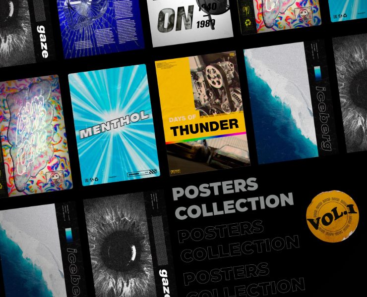 Posters collection vol1 (2019) — Графика, 3D на Dprofile