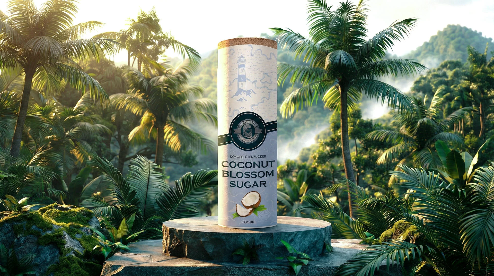 Упаковка для кокосового сахара — Изображение №1 — Брендинг, Графика на Dprofile