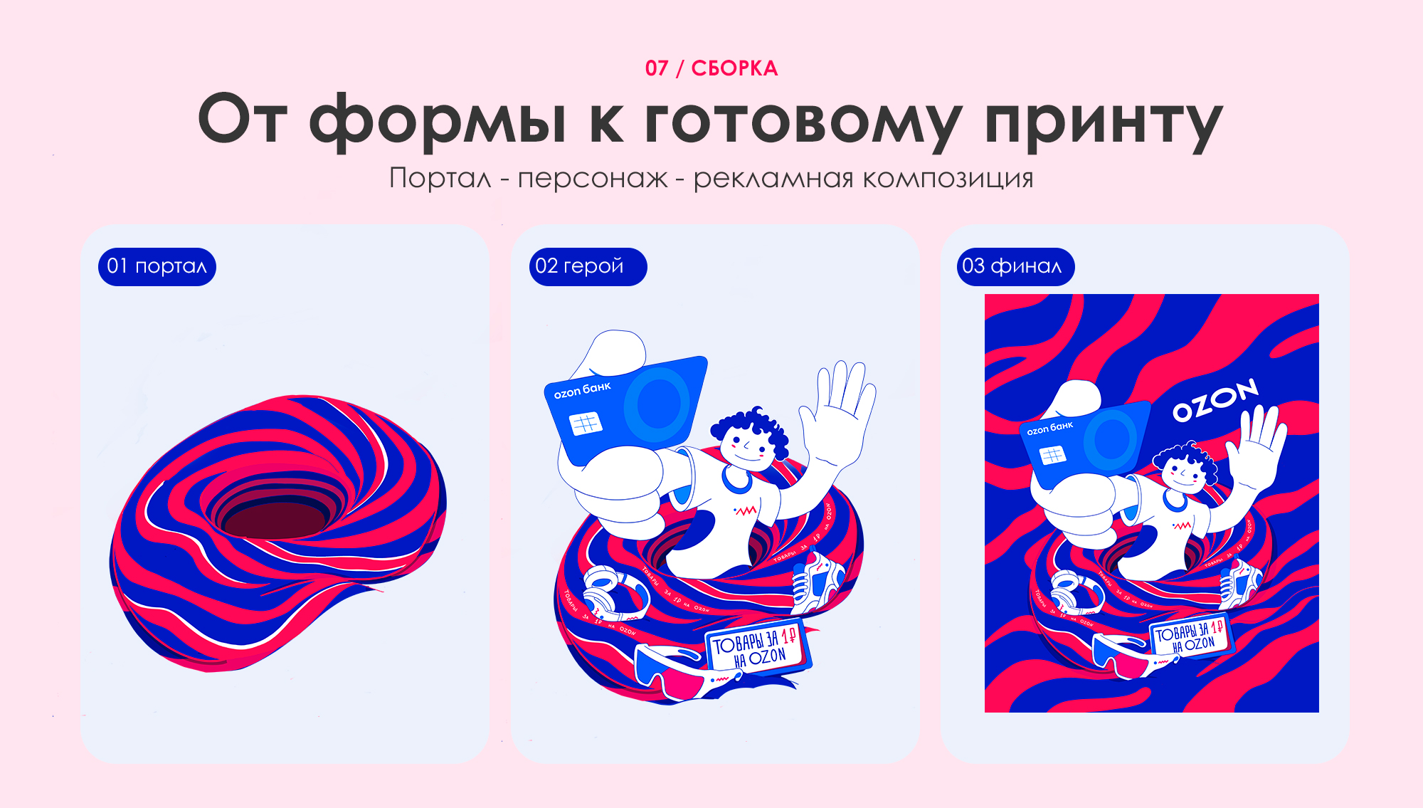 Дизайн упаковки Ozon — бренд-иллюстрация — Изображение №8 — Брендинг, Иллюстрация на Dprofile