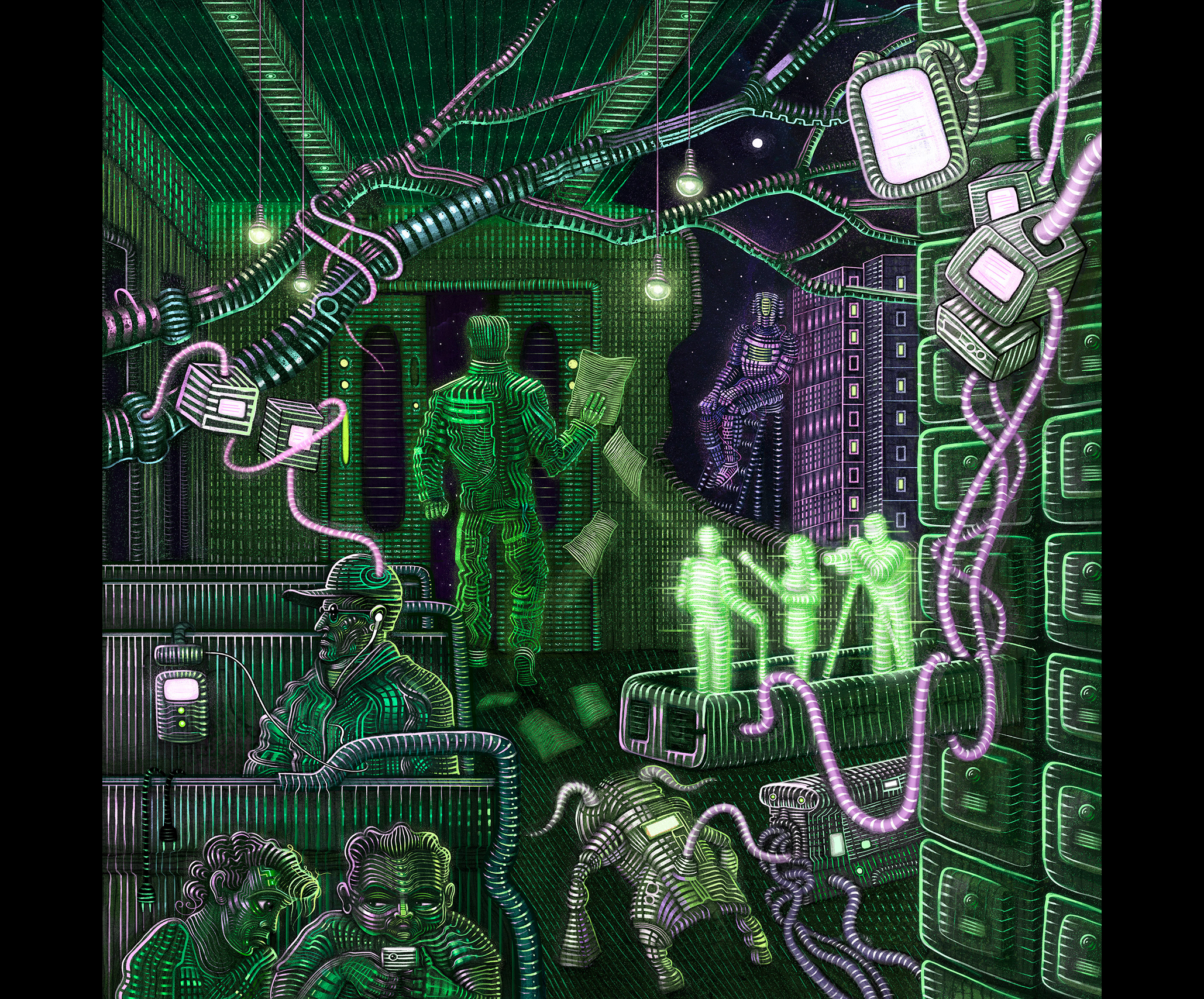 Авторский стиль II — Изображение №16 — Иллюстрация на Dprofile