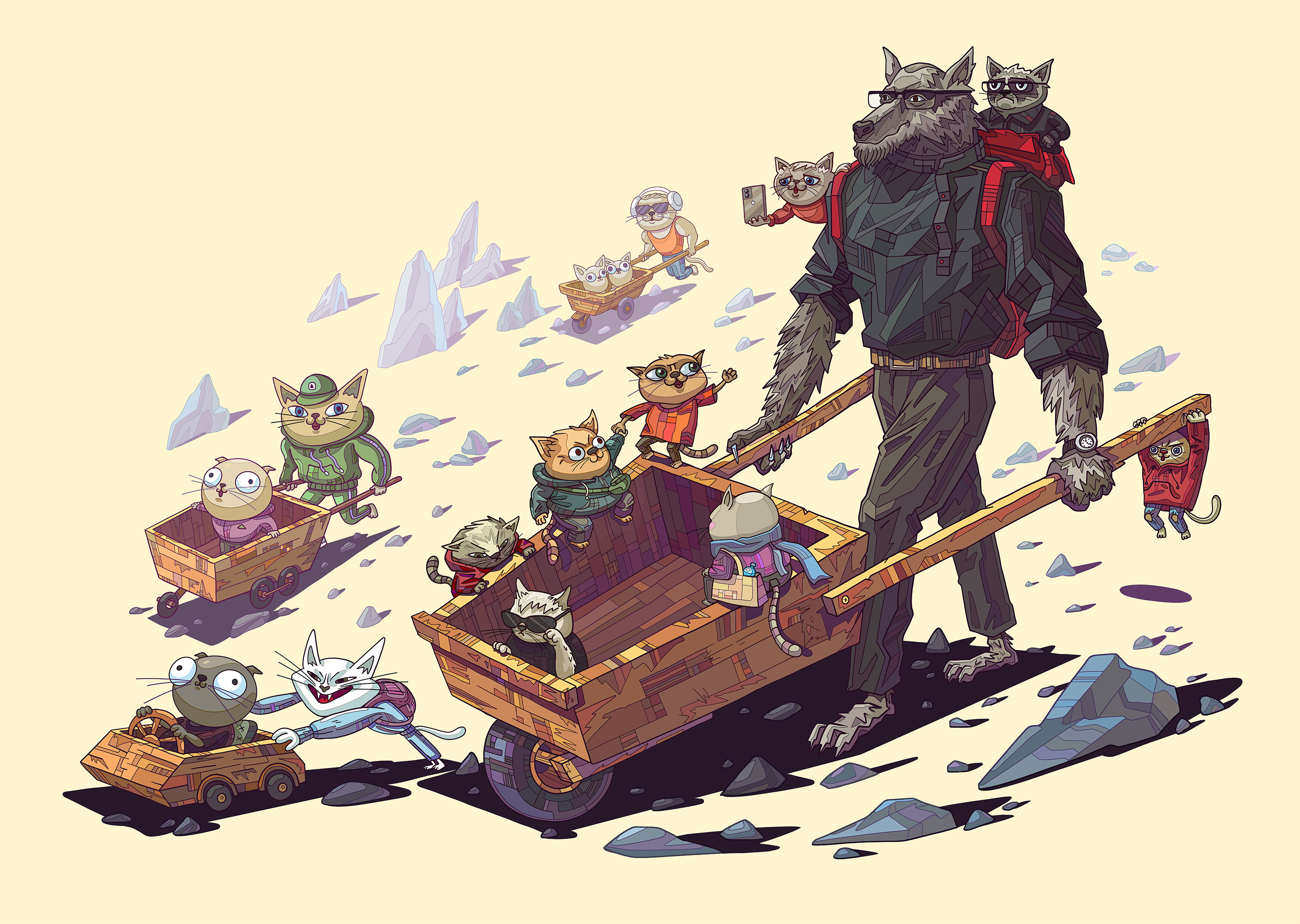 Цифровая мозаика — Изображение №10 — Иллюстрация на Dprofile