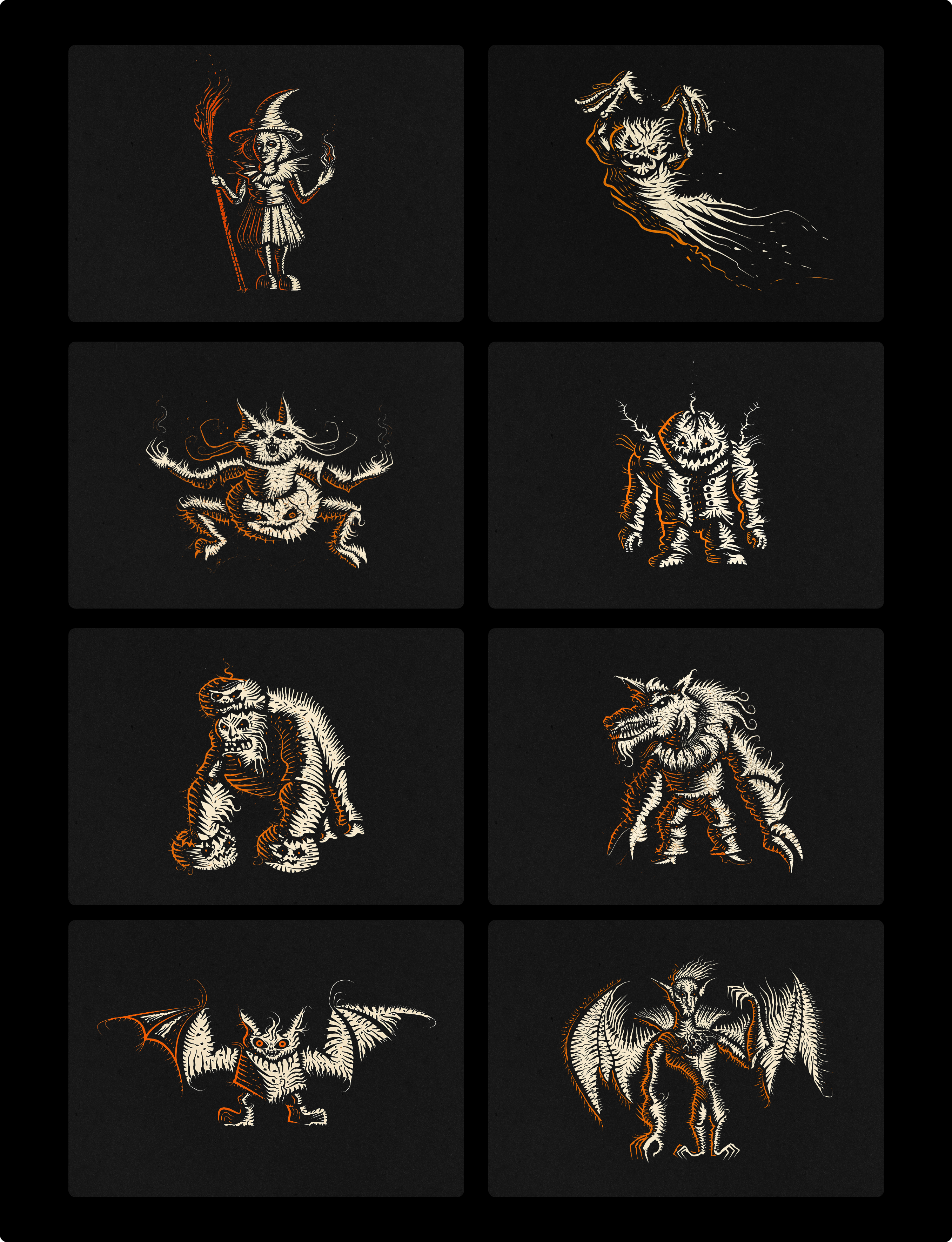 Хоррор-герои Хэллоуина — Изображение №2 — Иллюстрация на Dprofile