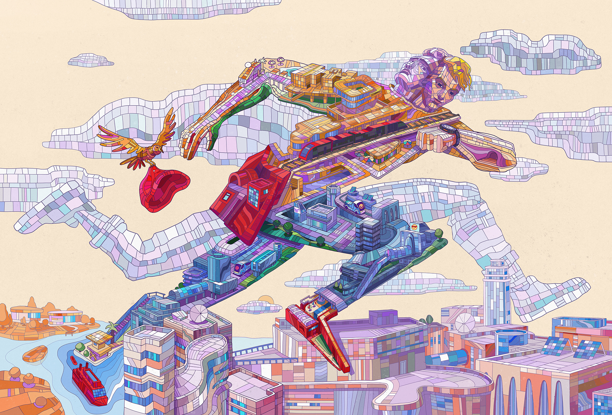 Цифровая мозаика — Изображение №8 — Иллюстрация на Dprofile