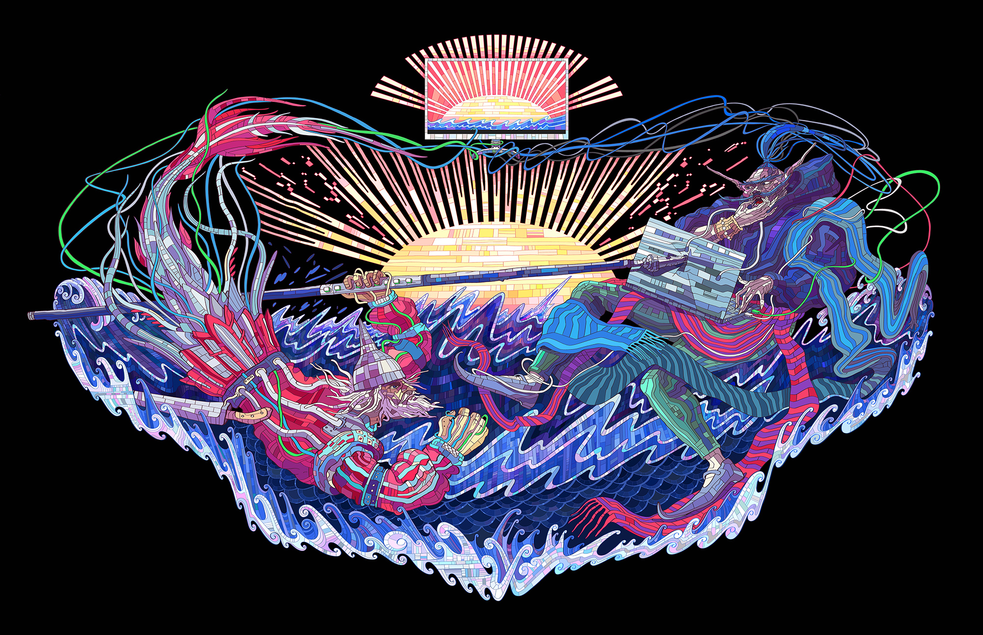 Цифровая мозаика — Изображение №9 — Иллюстрация на Dprofile