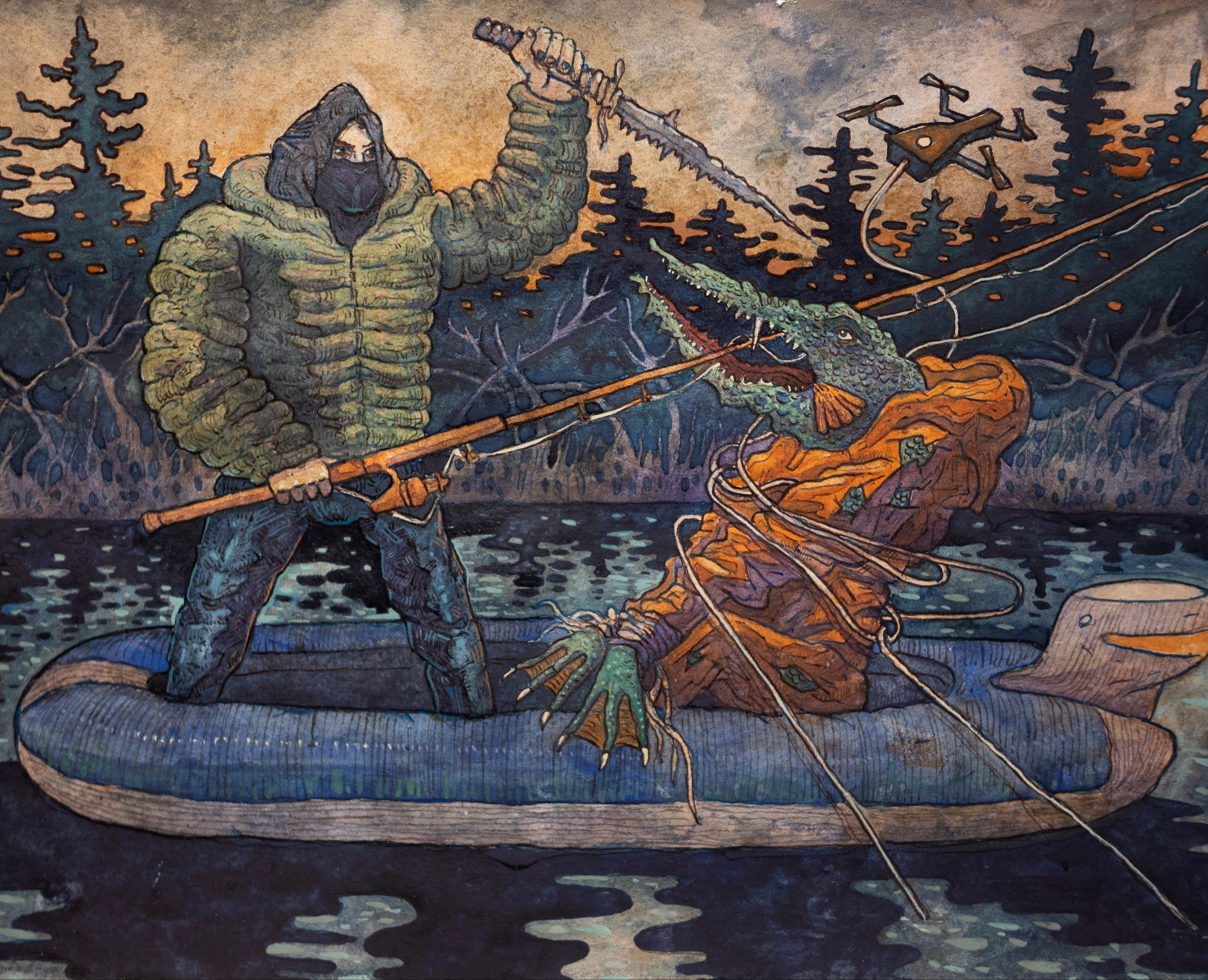 Акварель — Иллюстрация на Dprofile