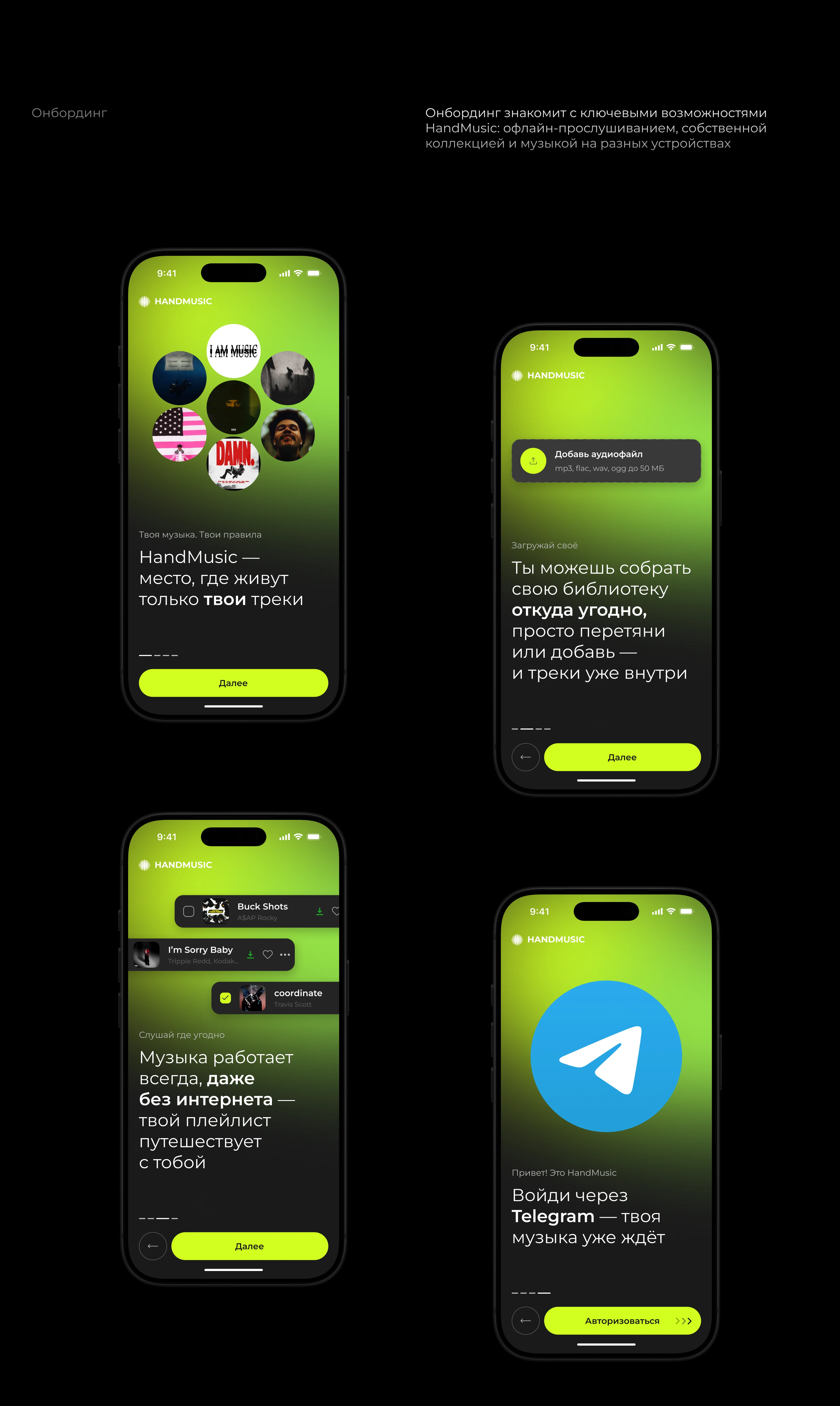 Handmusic | Music App — Изображение №3 — Интерфейсы на Dprofile