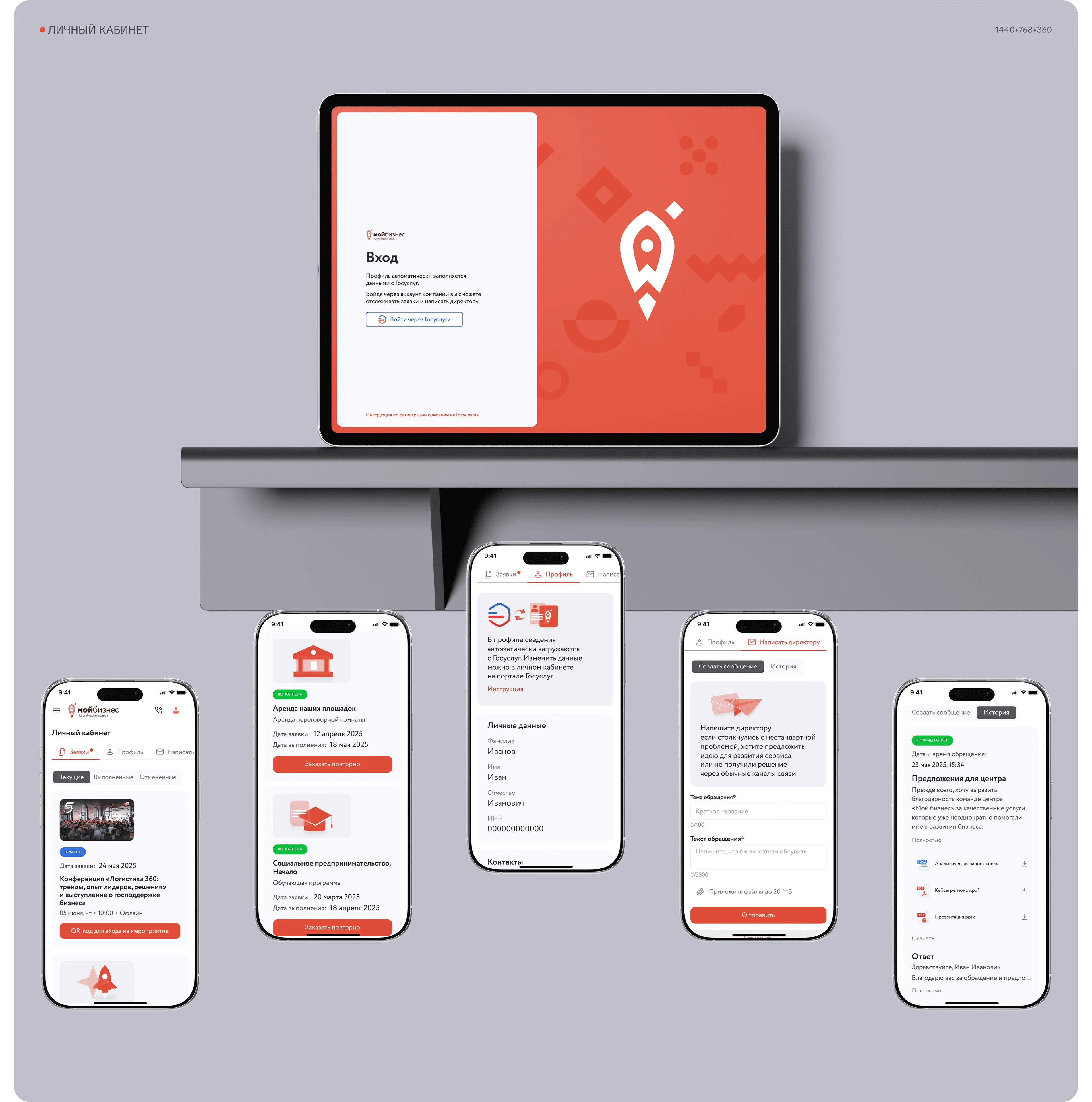 Редизайн сайта и личный кабинет АНО «ЦСРП НСО» — Изображение №10 — Интерфейсы на Dprofile