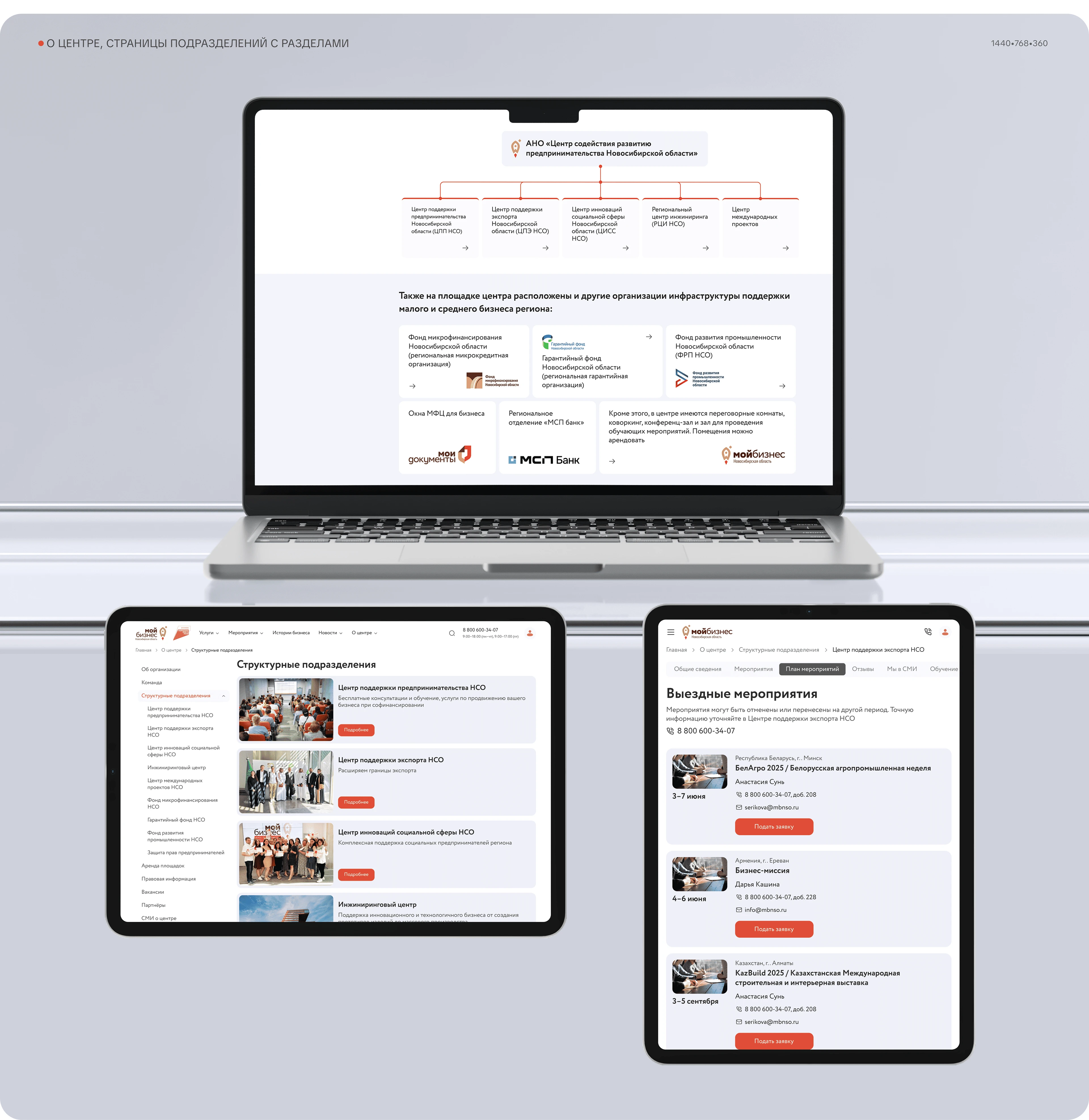 Редизайн сайта и личный кабинет АНО «ЦСРП НСО» — Изображение №13 — Интерфейсы на Dprofile