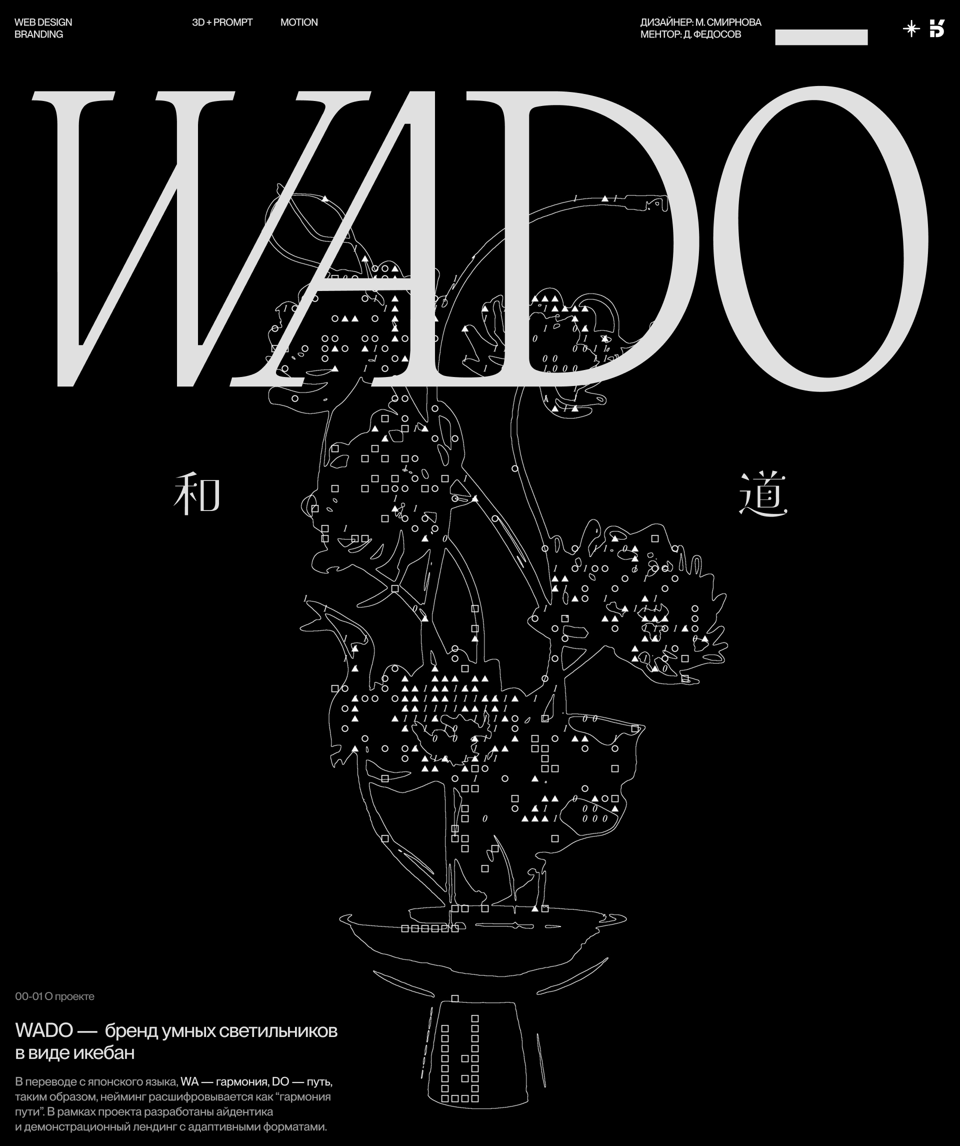 WADO | ikebana lamp — Изображение №1 — Интерфейсы, Графика на Dprofile