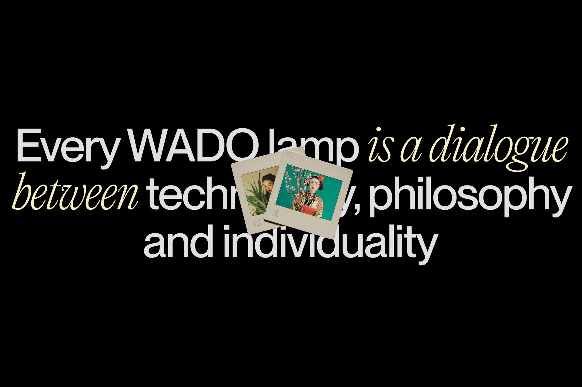 WADO | ikebana lamp — Изображение №4 — Интерфейсы, Графика на Dprofile