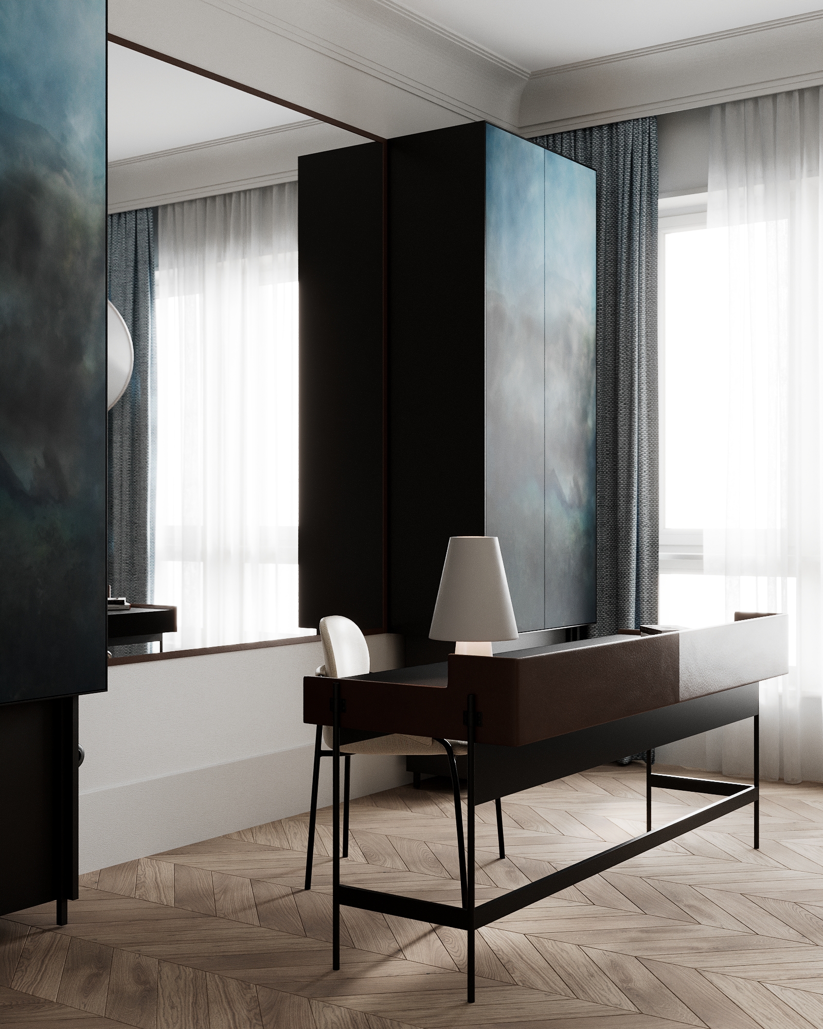 Квартира для молодой пары в ЖК Фамилия (Санкт-Петербург) — Изображение №19 — Архитектура на Dprofile