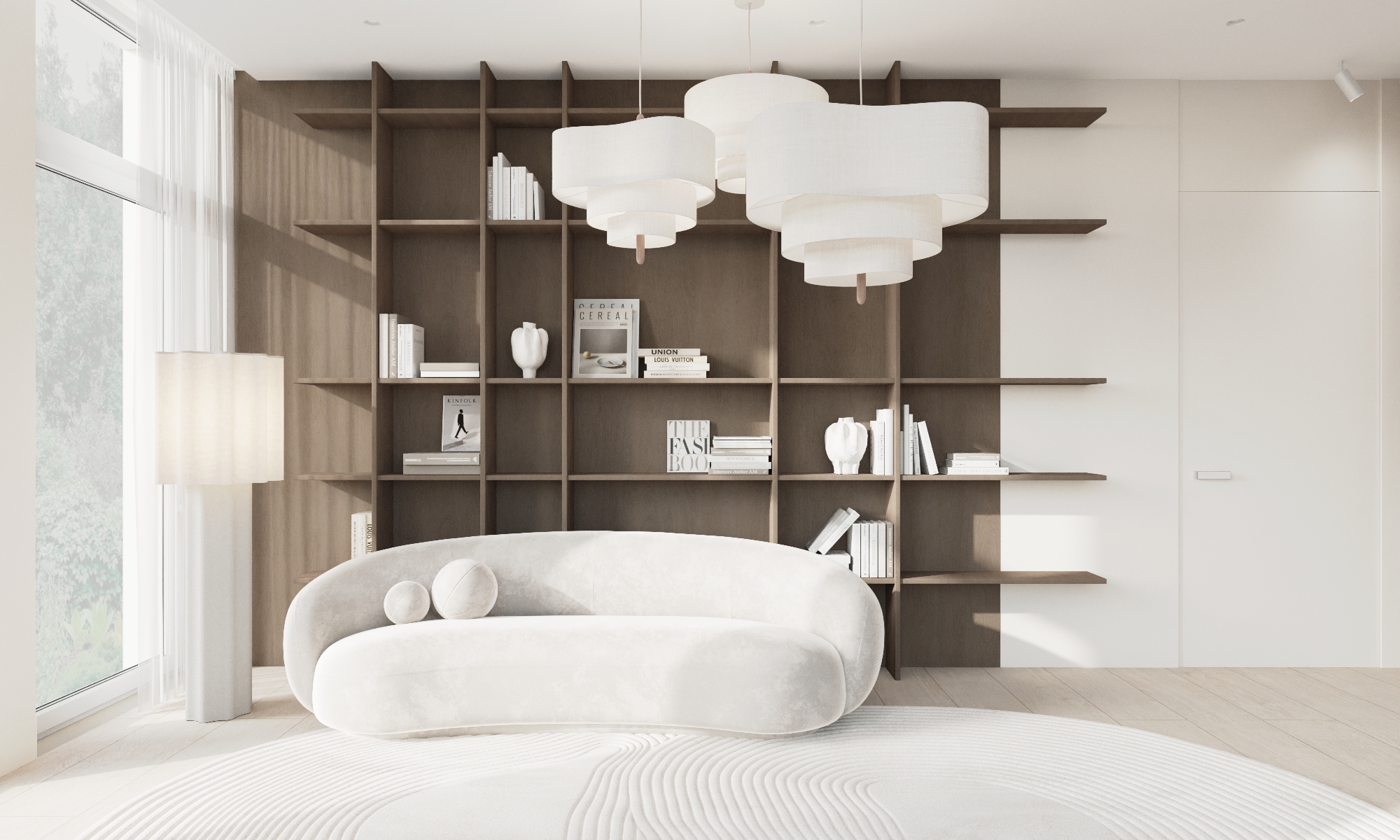 Визуализация светлой квартиры, г. Москва — Изображение №10 — Иллюстрация, 3D на Dprofile