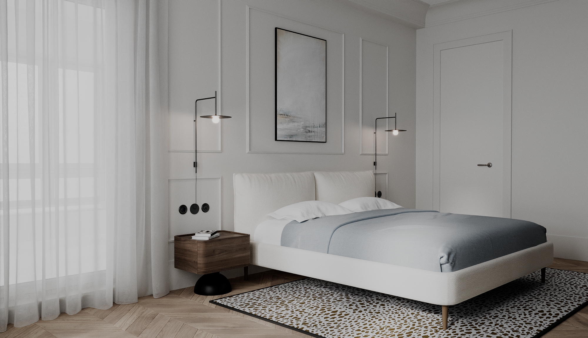 Квартира для молодой пары в ЖК Фамилия (Санкт-Петербург) — Изображение №10 — Архитектура на Dprofile